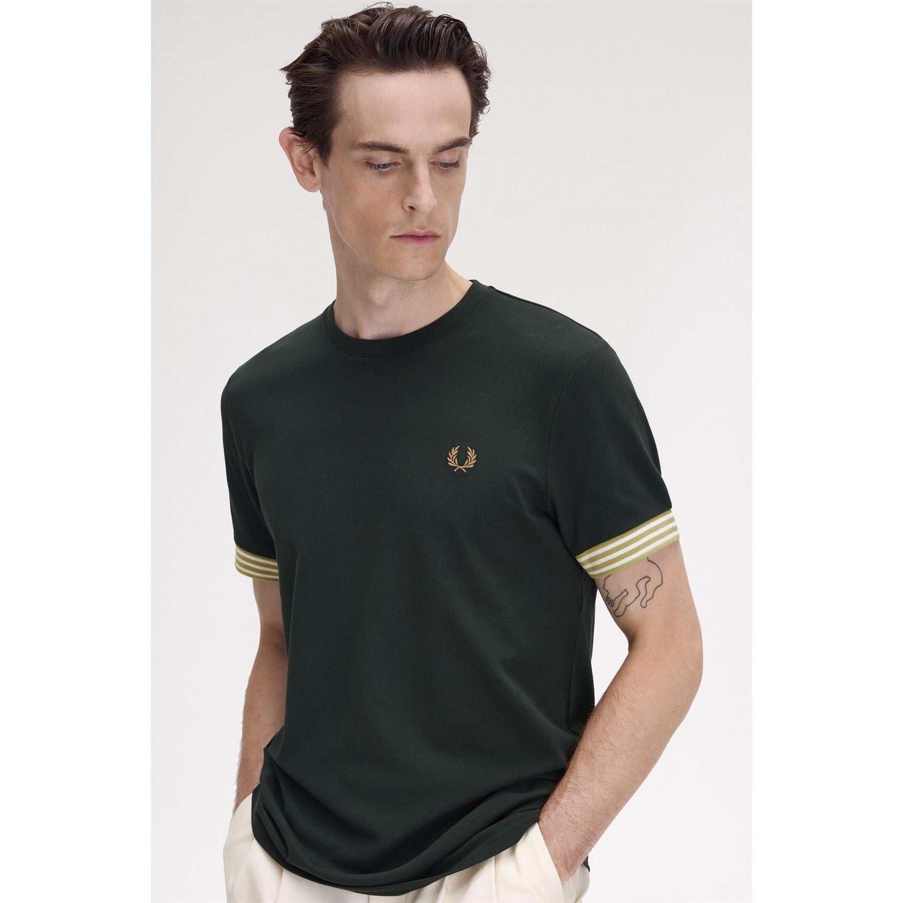 Fred Perry Cuff T-Shirt