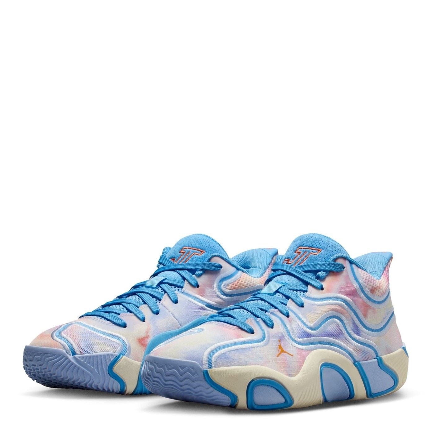 Air Jordan Tatum 3 GS Graphic Print Low Top Sneakers