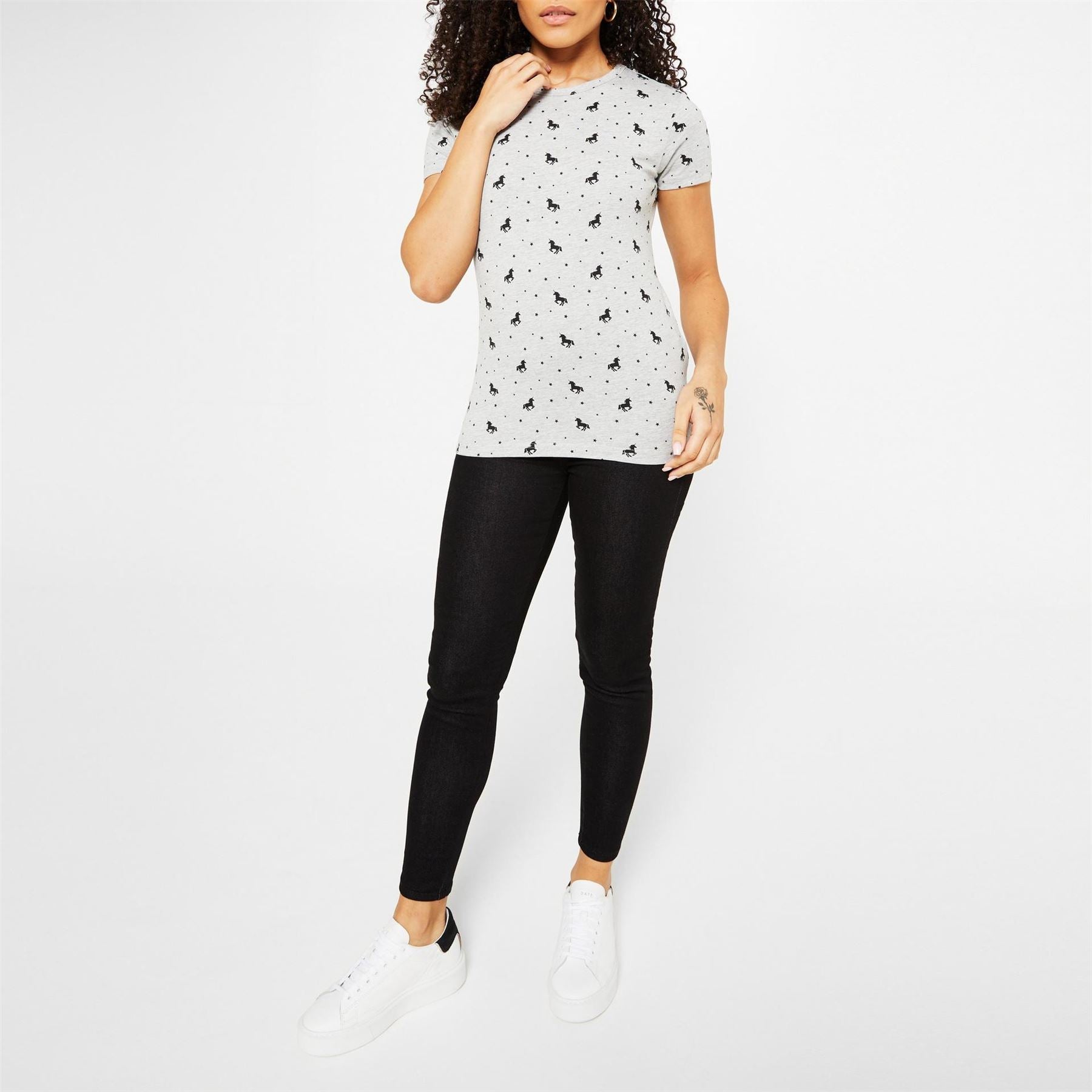 Miso Printed Boyfriend T-Shirt