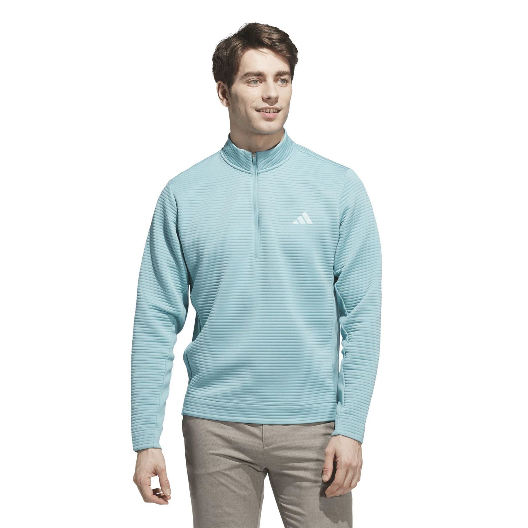 adidas Ultimate 365 Zip Neck Long Sleeve Sweatshirt