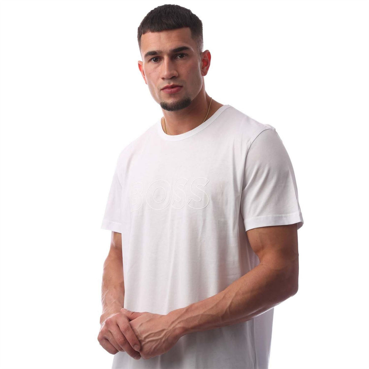 Boss Crew Neck Short Sleeve Regular Fit T-Shirt
