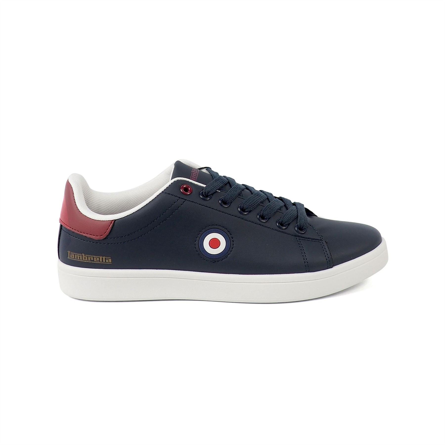 Lambretta Pinball 2 Round Toe Flat Heel Trainers