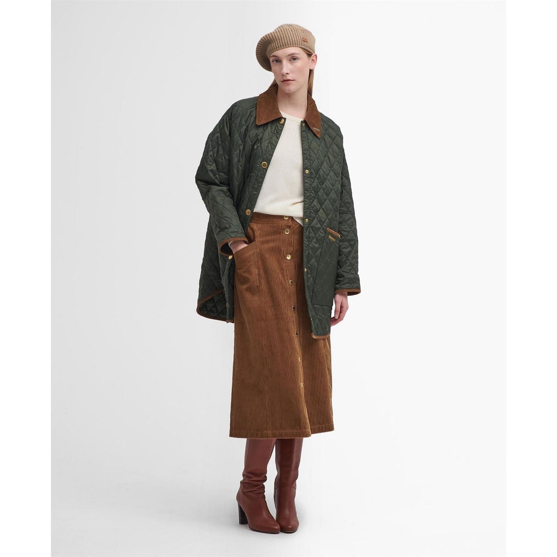 Barbour Anniversary Liddesdale Oversized Quilted Jacket
