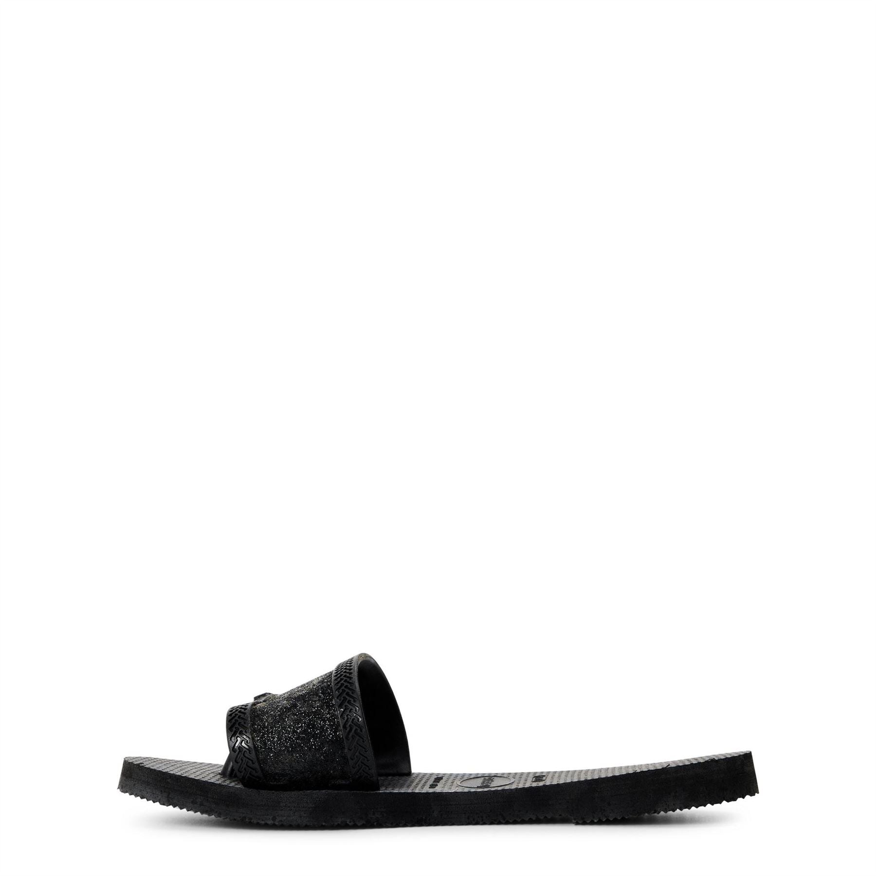 Havaianas You Angra Glitter Black 33 34 Flip Flops Unisex Kids