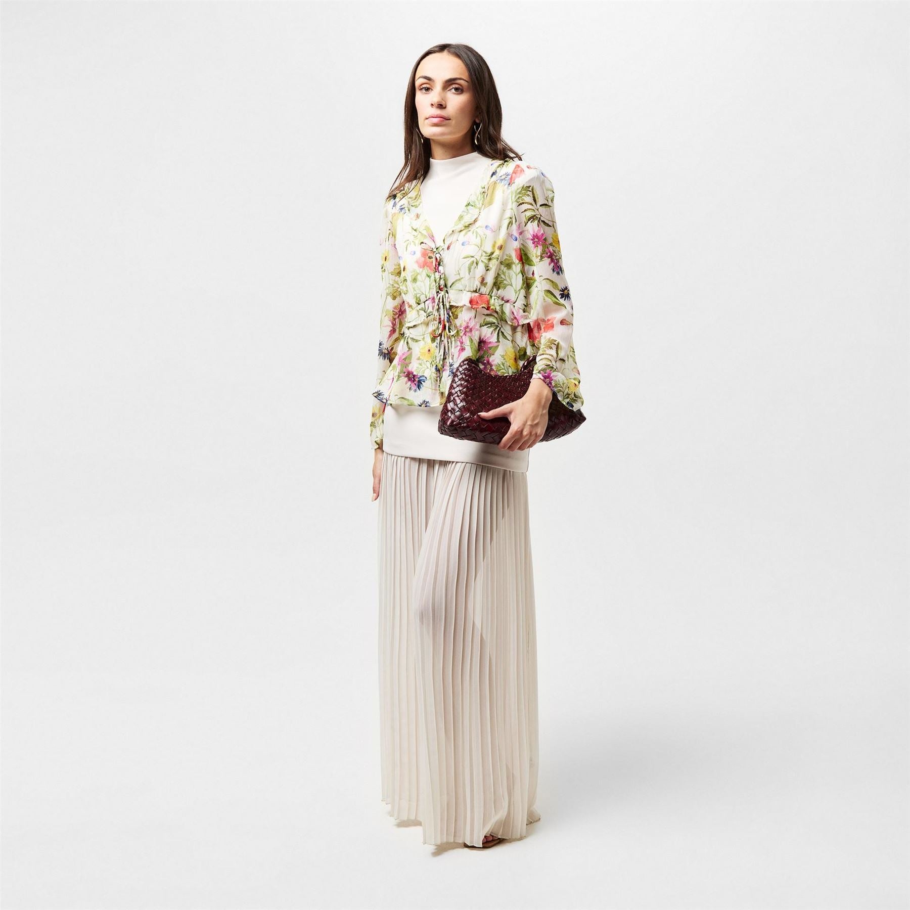 French Connection Fc Monica Long Sleeve Blouse