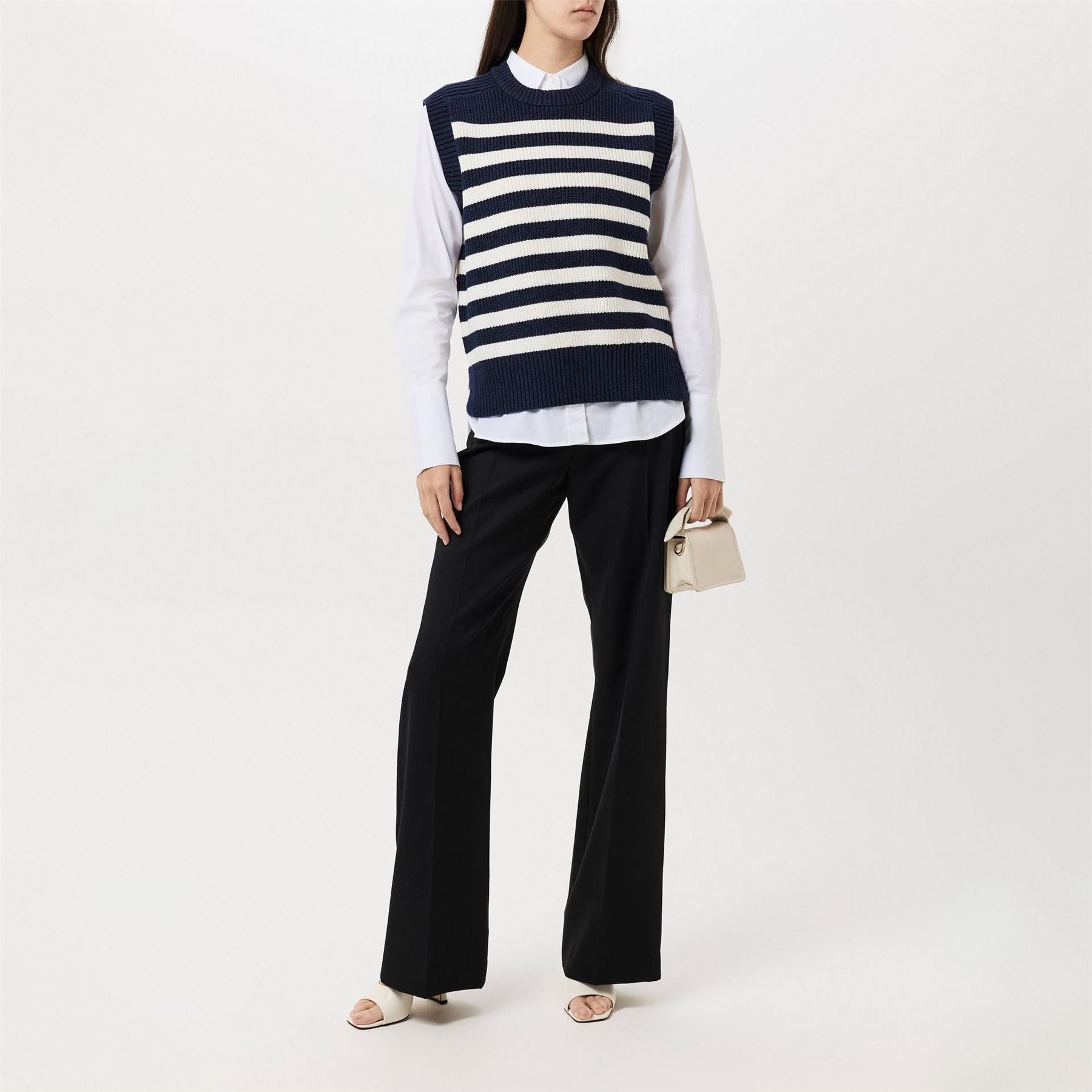 Finery Lexi Horizontal Stripe Gilet