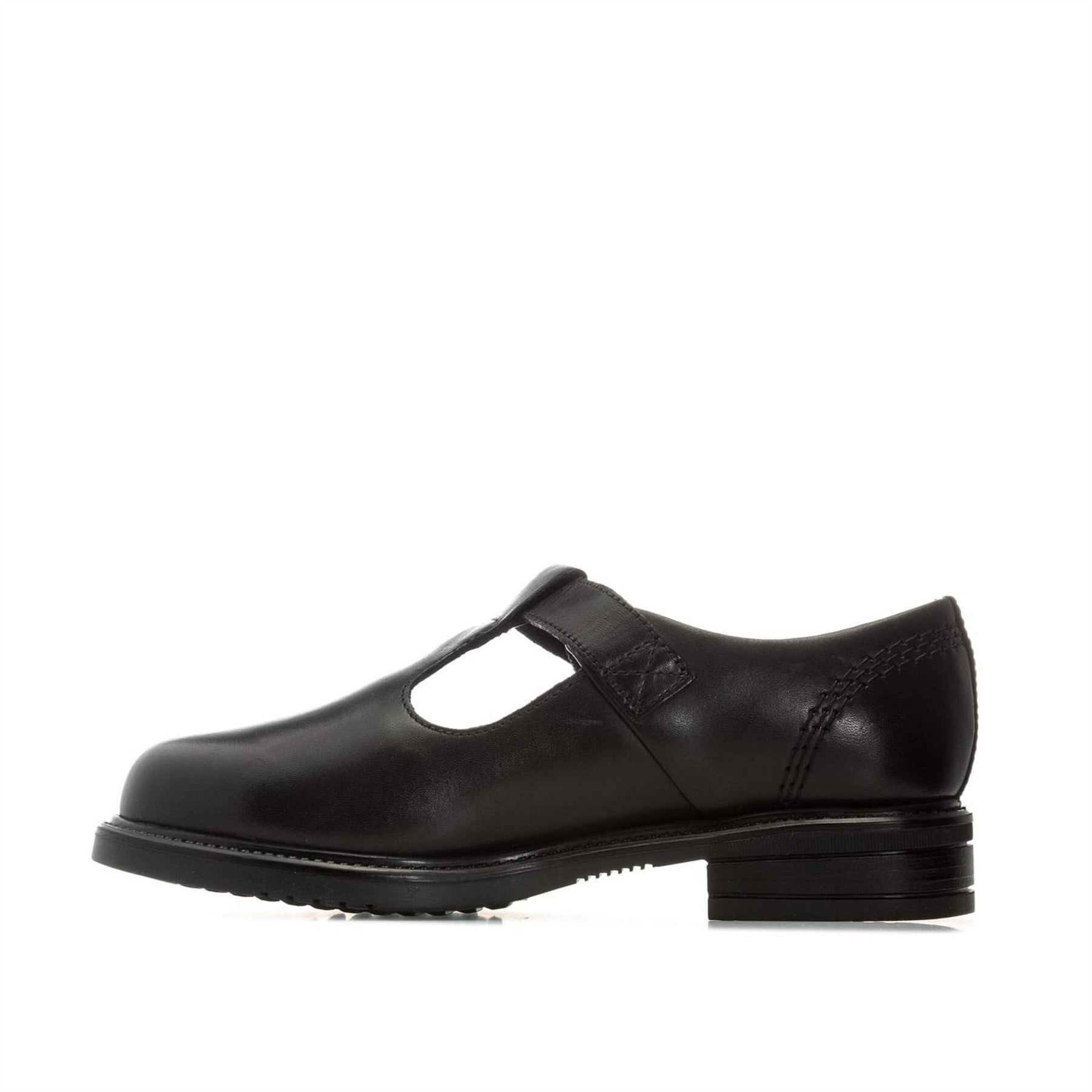 Kickers Lach T Bar Leather Shoes