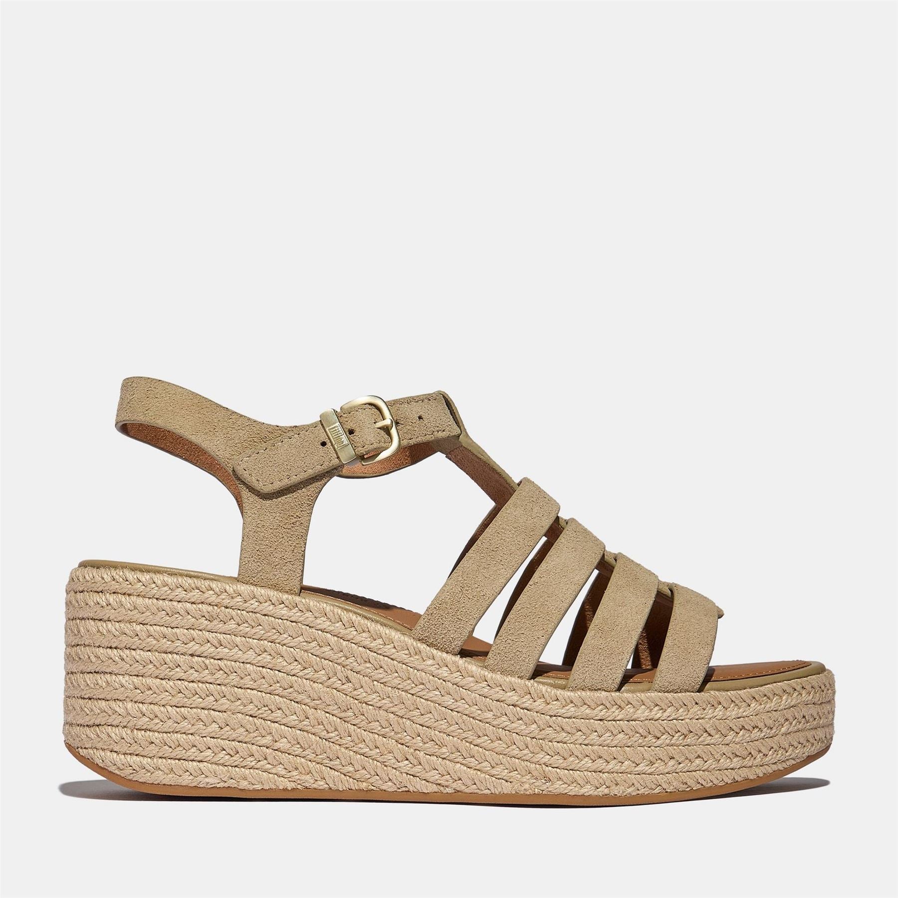 Fitflop Platform Gladiator Espadrille Wedge Sandals