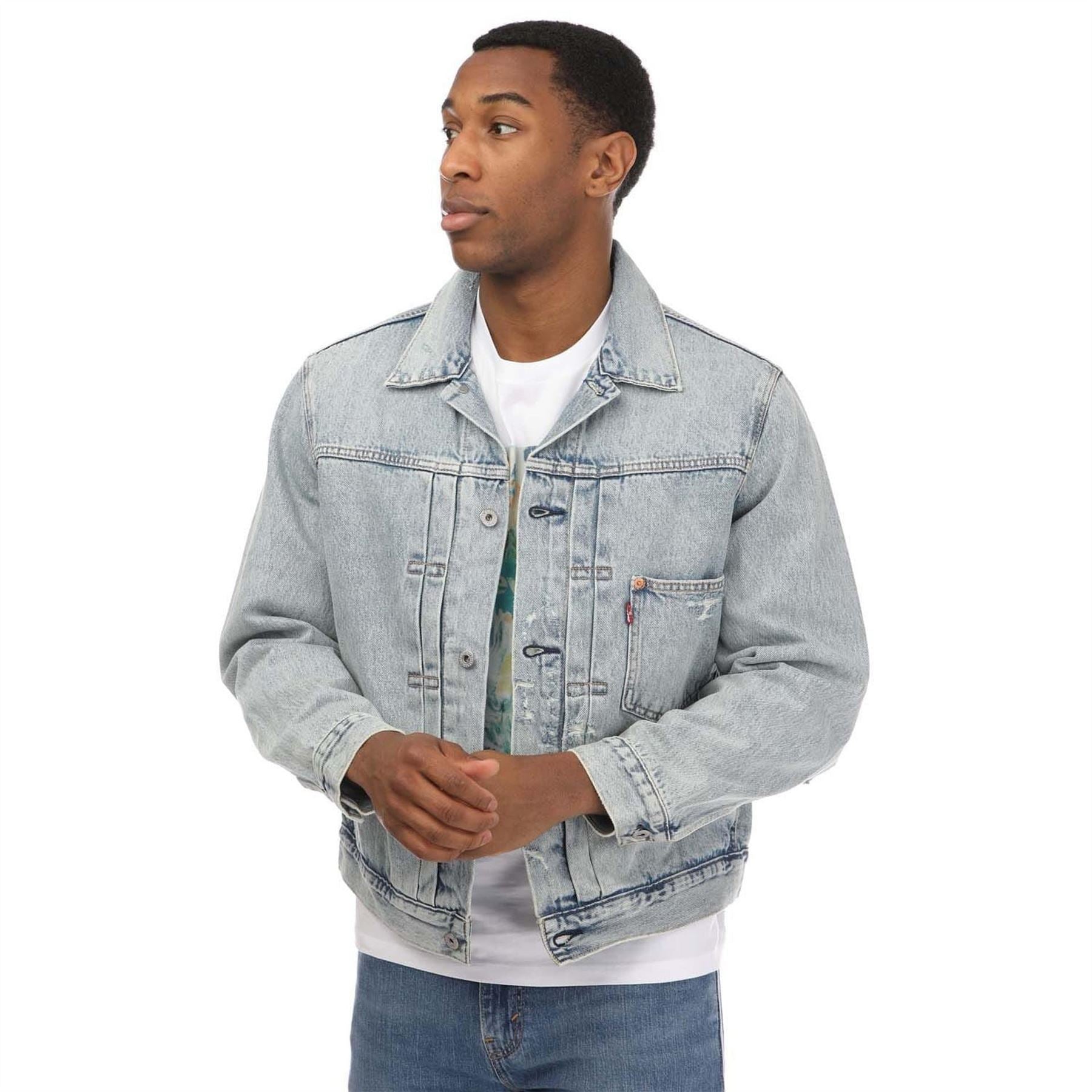 Levis Mens Type I Trucker Z7771 Light Ind Softshell Jacket