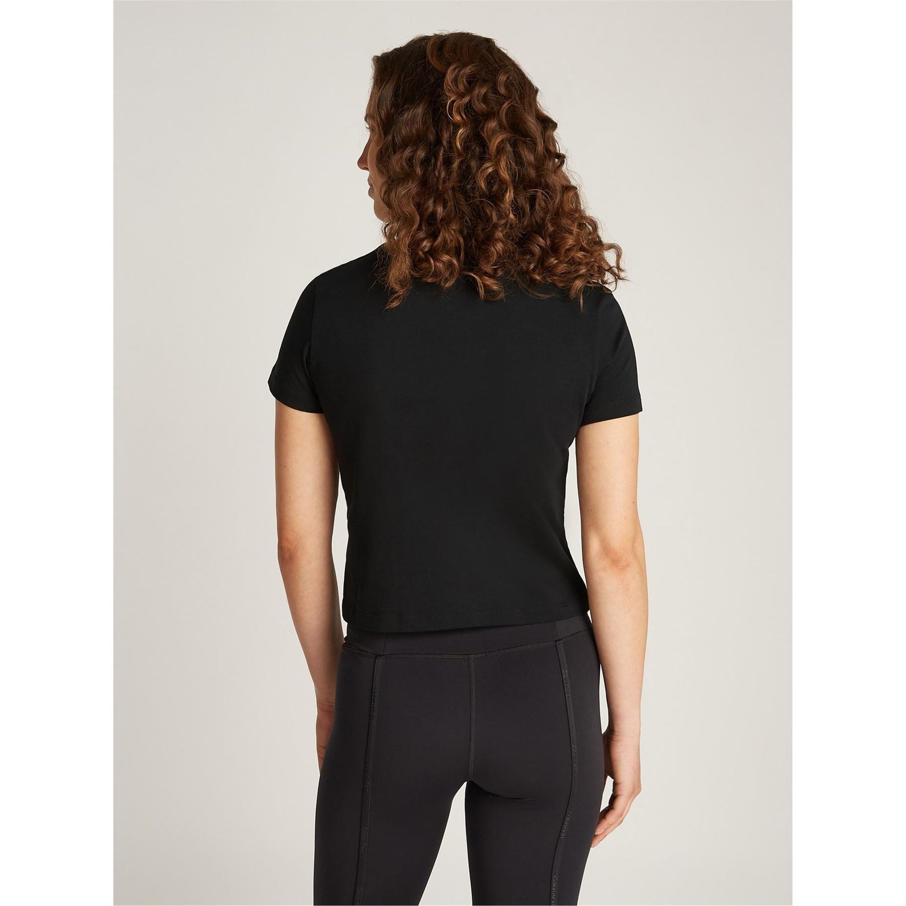 Calvin Klein Jeans Lettering Crew Neck Regular Fit T-Shirt