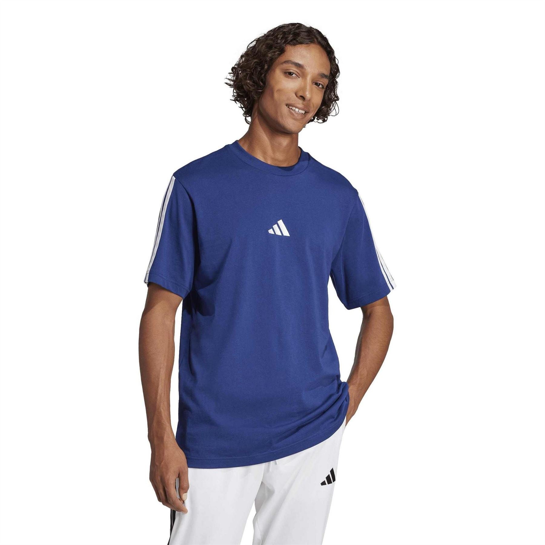 adidas Mens 3-Stripes T-Shirt