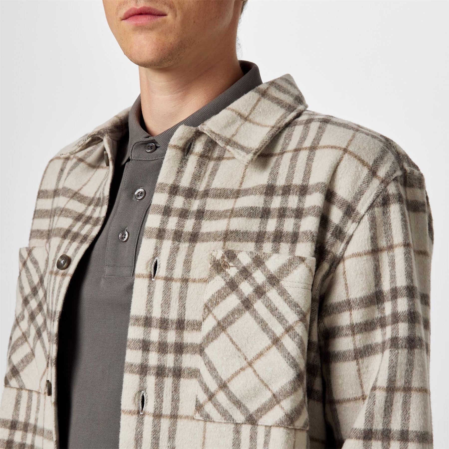 Jack Wills Jw Check Long Sleeve Patterned Shirt