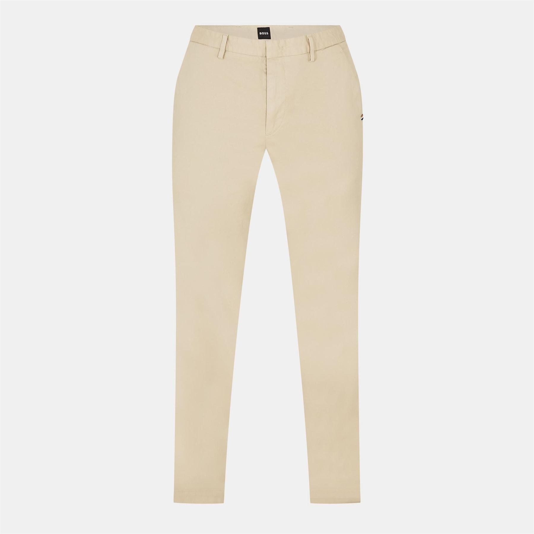 Boss Kaito3 Solid Patterned Straight Chinos