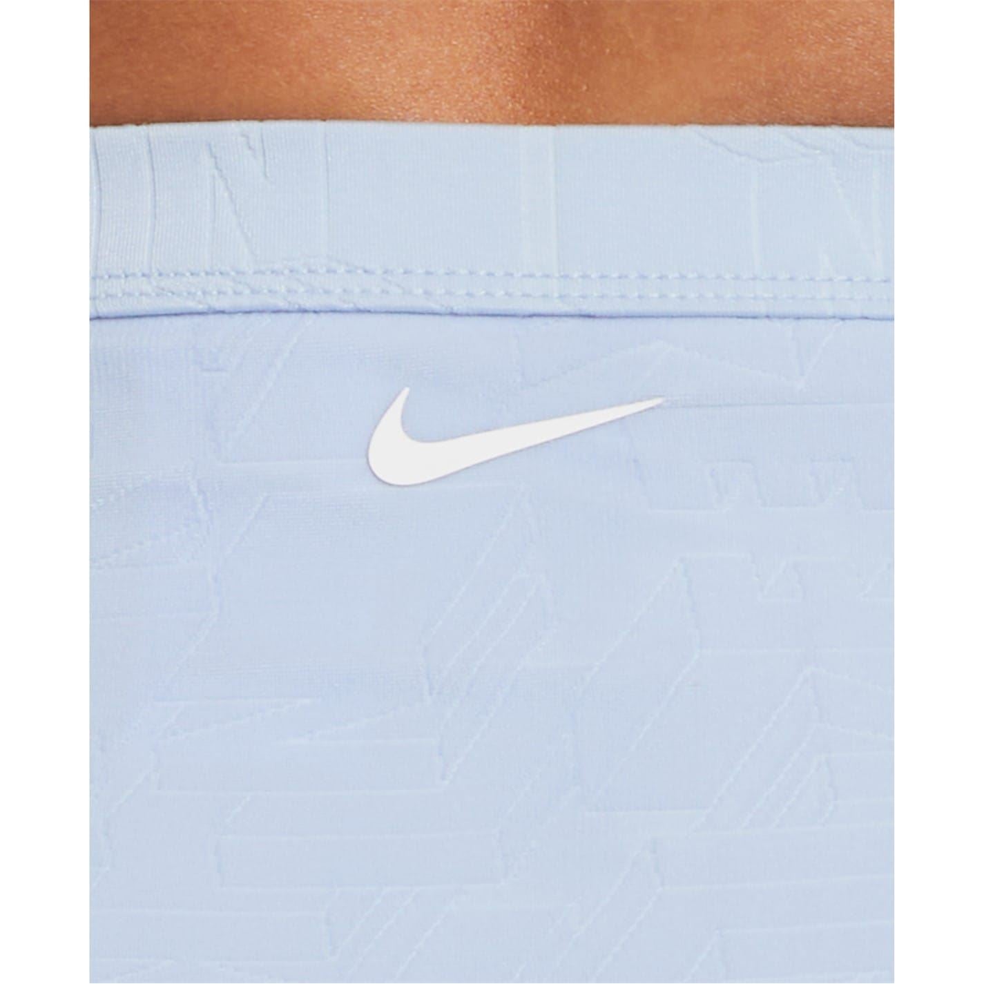 Nike Cut-Out Textured High Waist Bikini Bottom