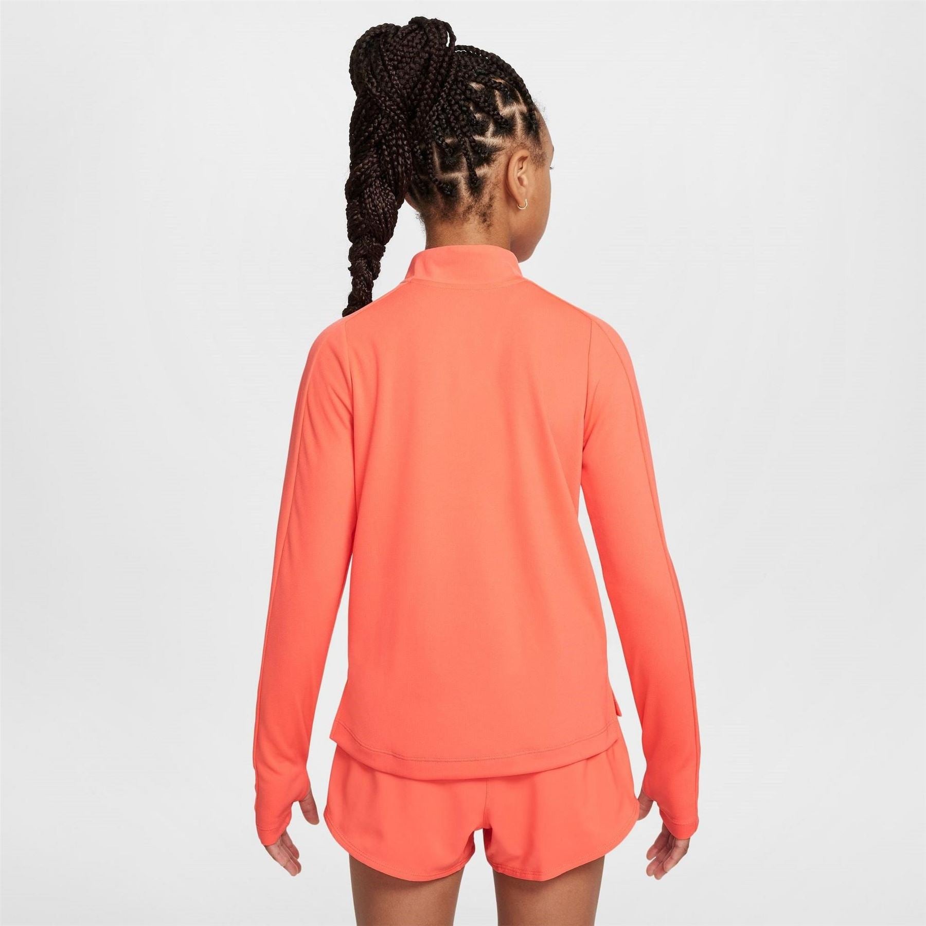 Nike Older Girls Dri Fit Long Sleeve Half Zip