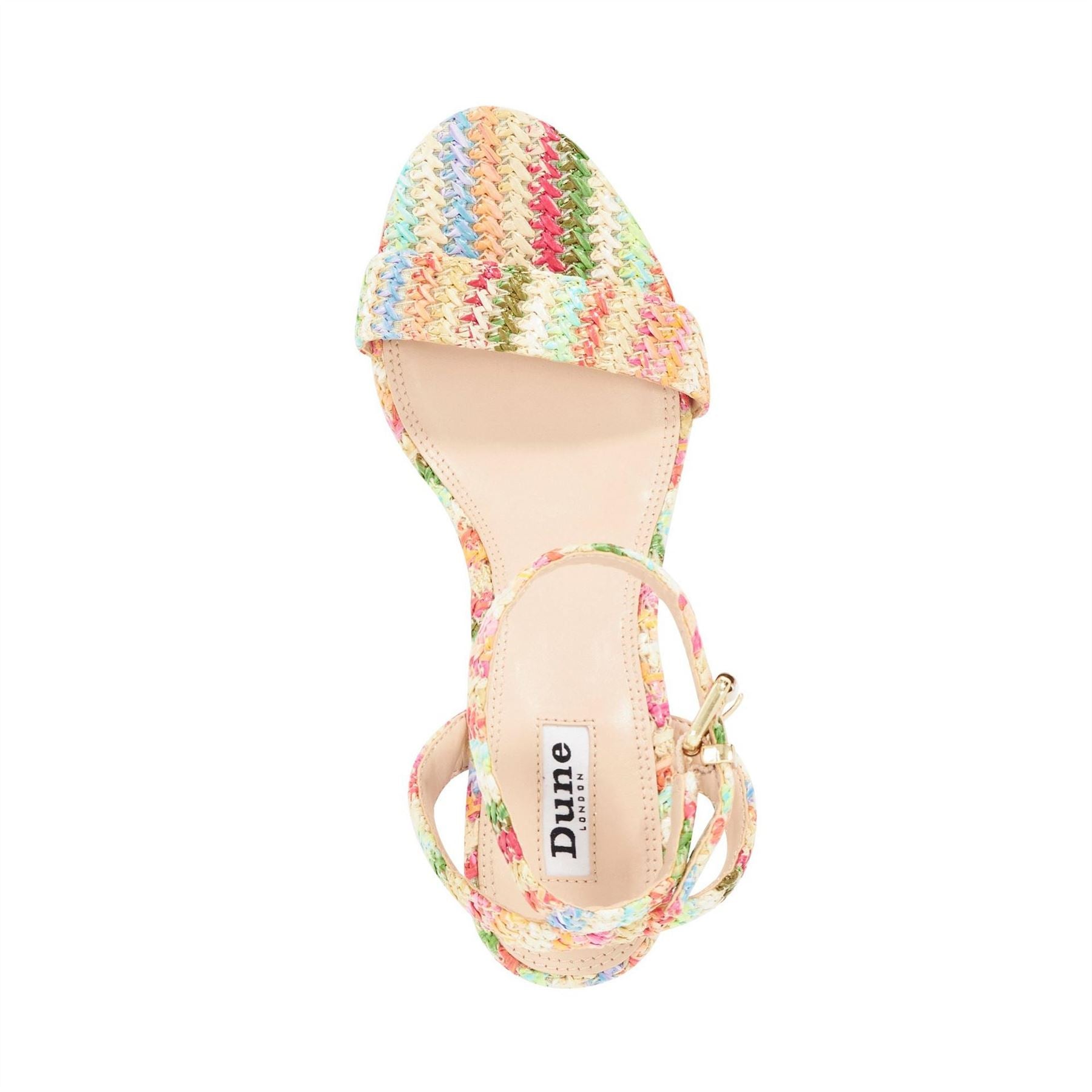 Dune London Lo Memee High Heel Block Sandals