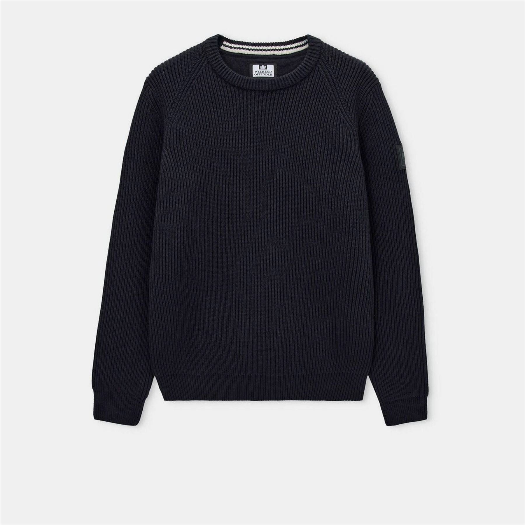 Weekend Offender Morello Rib Crew Knit Sweater
