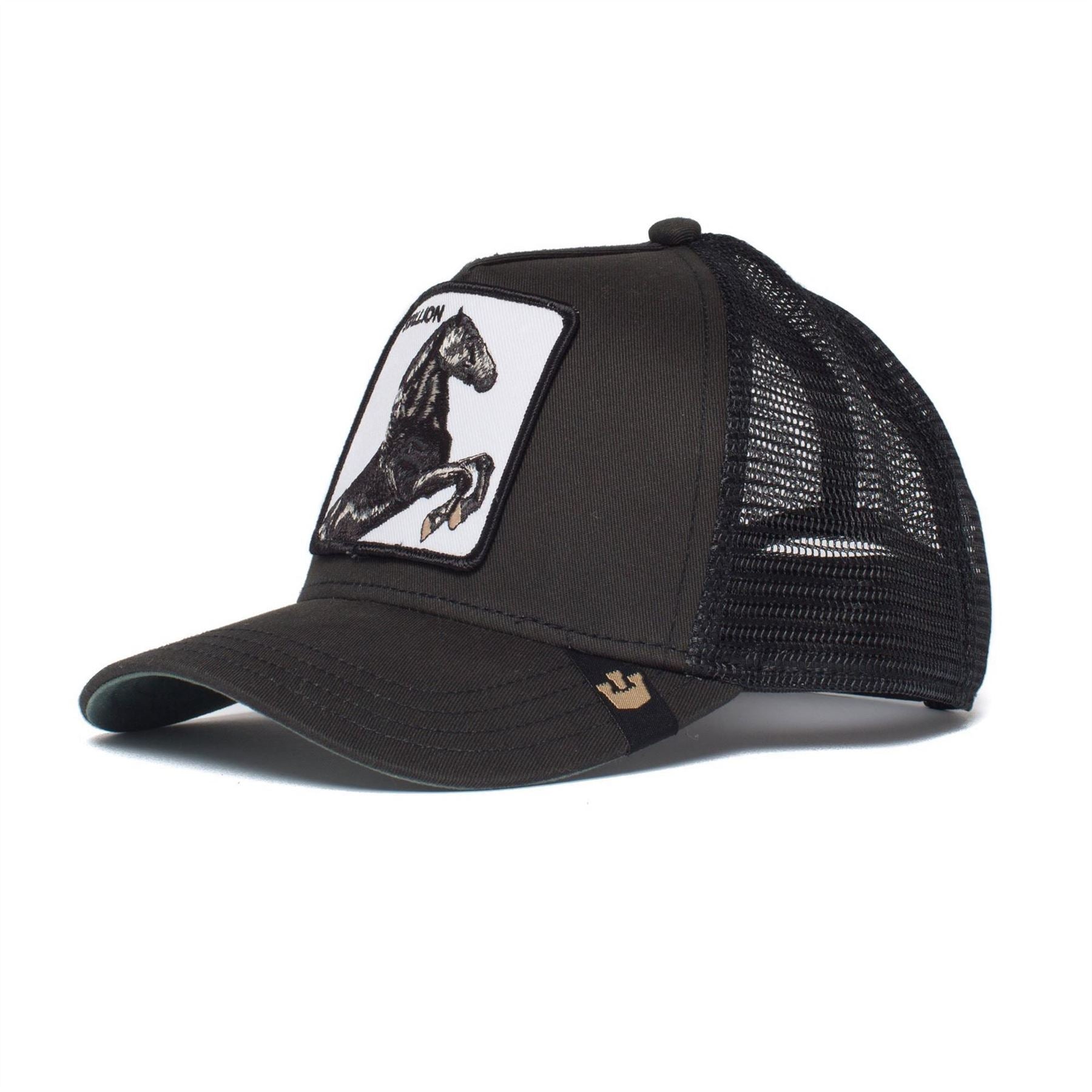 Goorin Bros Adjustable Trucker Cap with Pre-Curved Brim