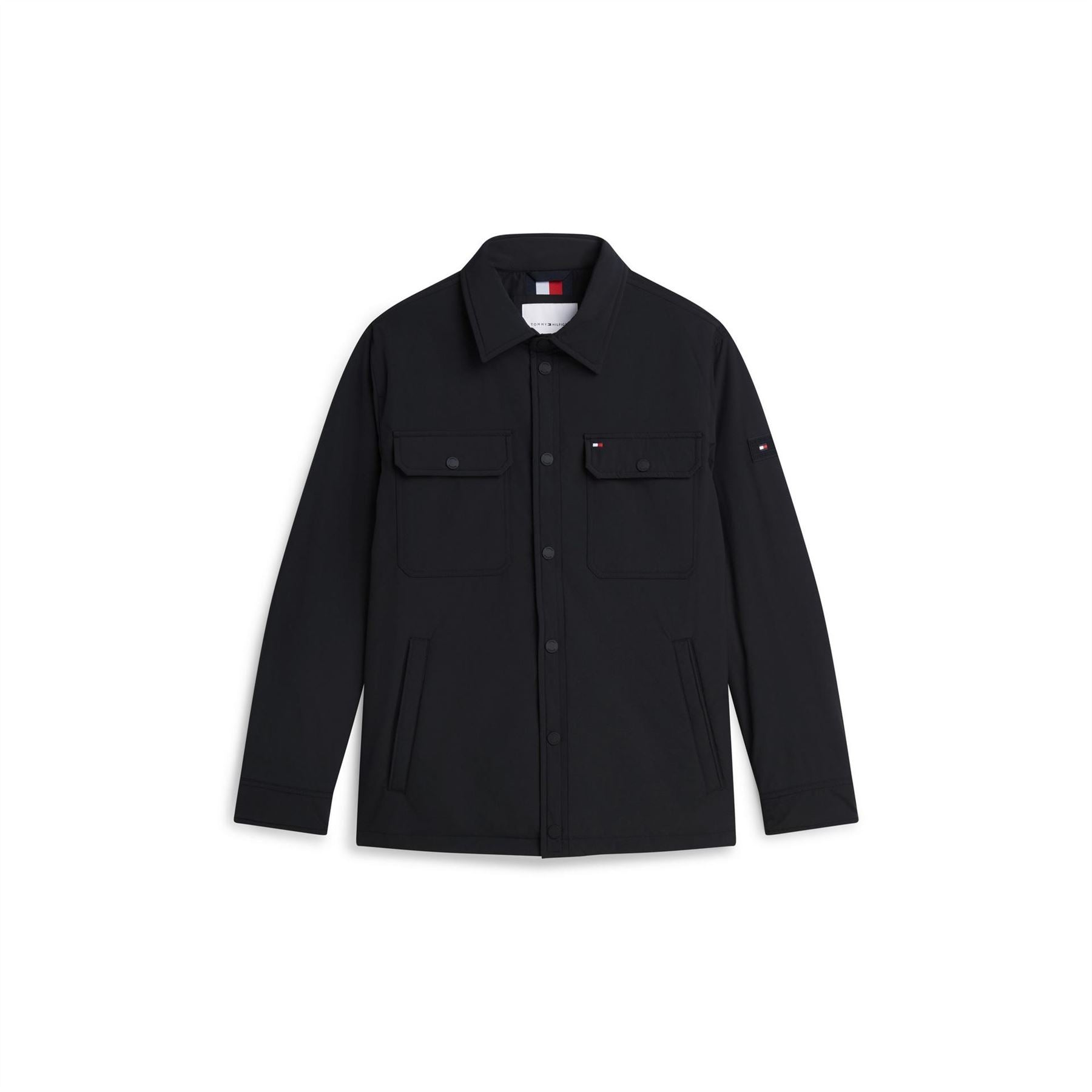 Tommy Hilfiger Packable Lightweight Long Sleeve Overshirt