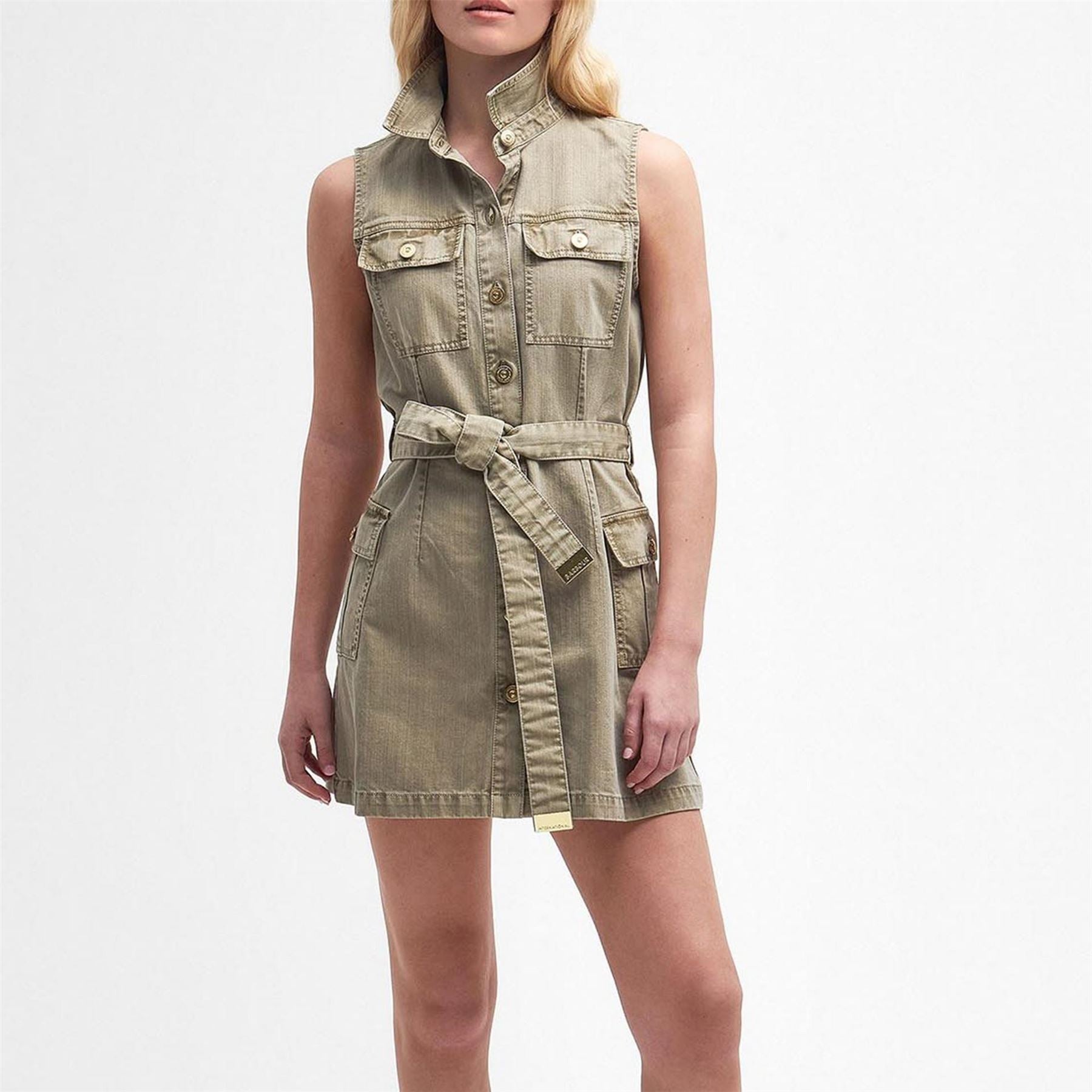 Barbour International Denim Mini Dress