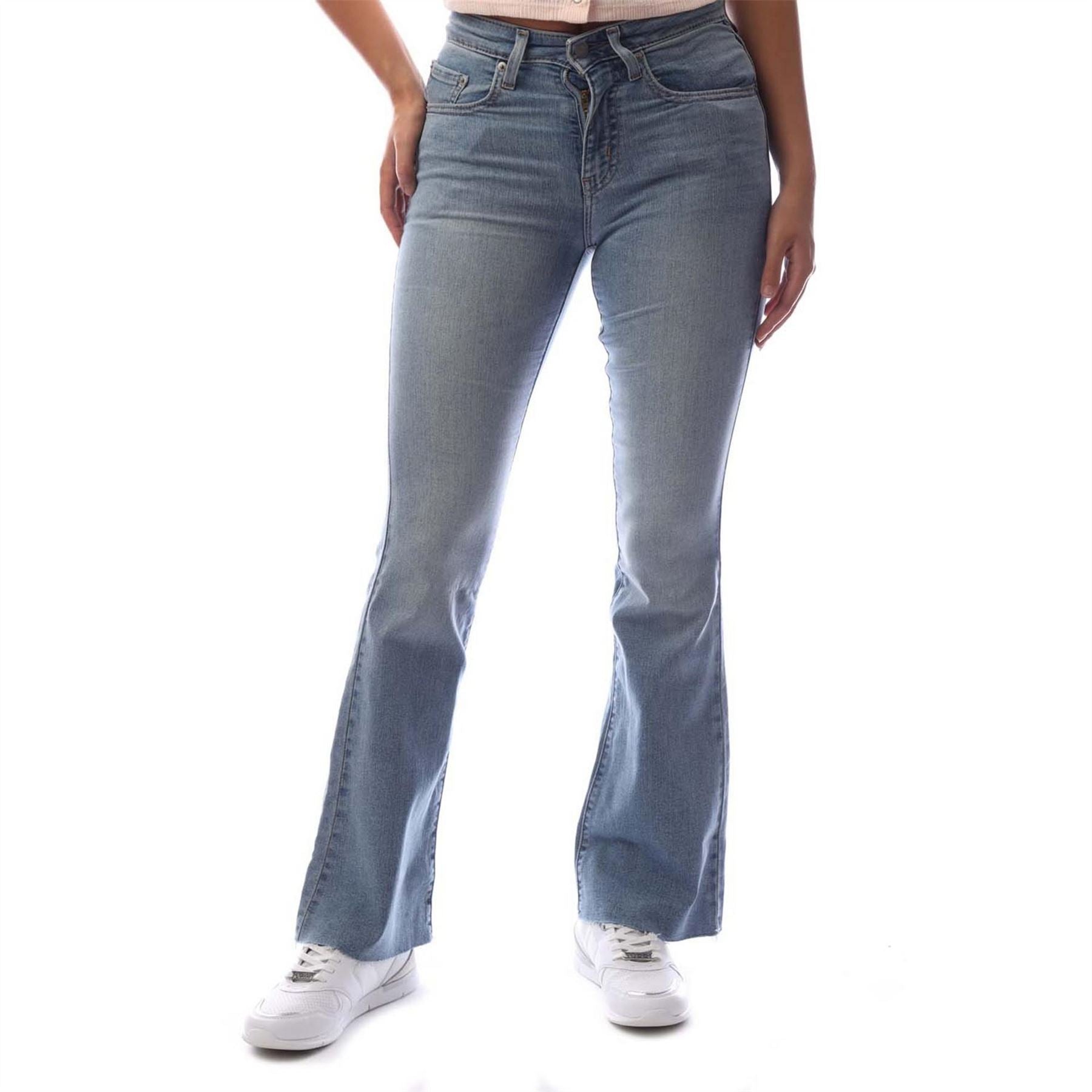 Levis Flared Five Pocket Design Jeans