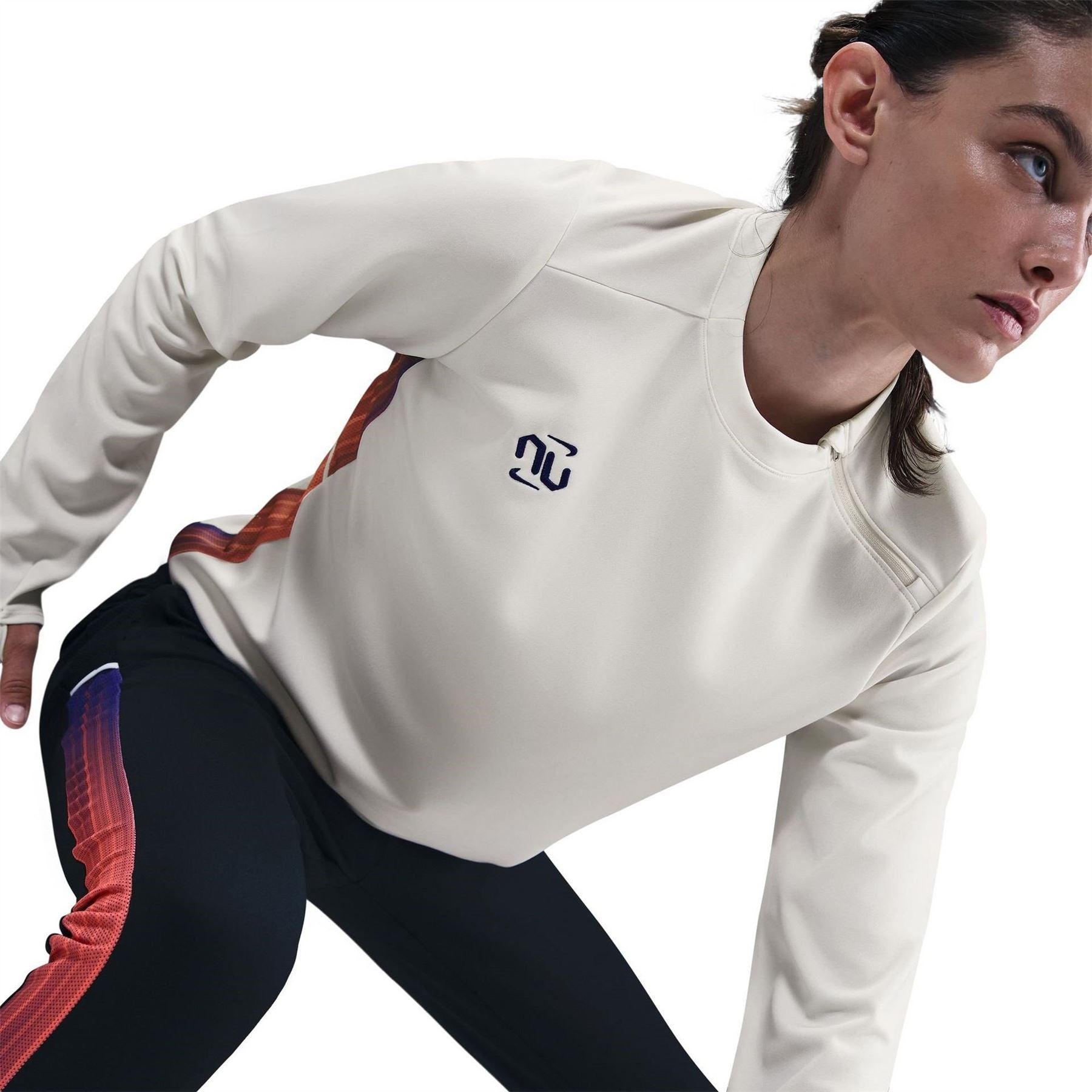 Nike Crew Neck Raglan Sleeve Jersey Sweatshirt