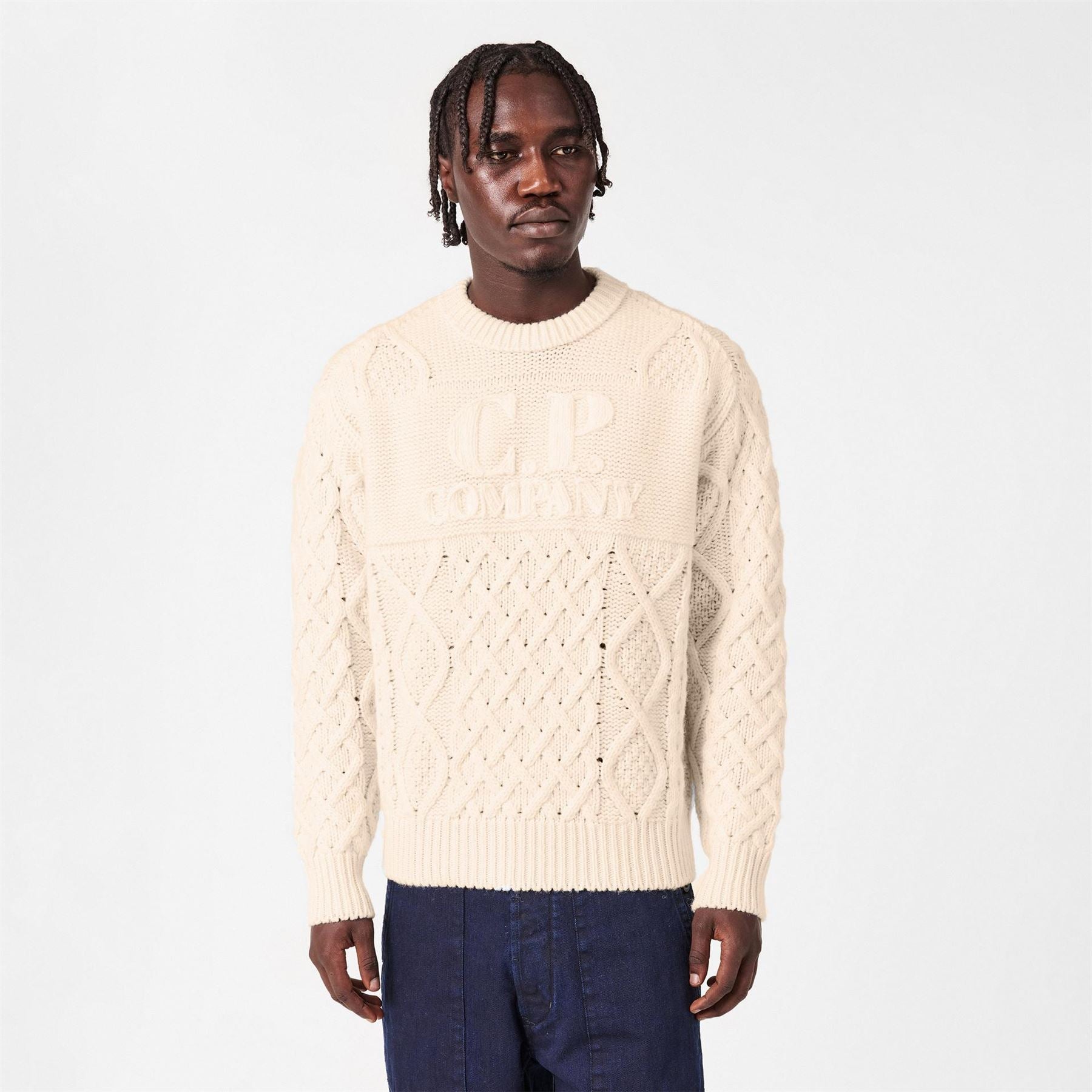 CP Company Lens Roll Nk Knitted Turtle Neck Jumper