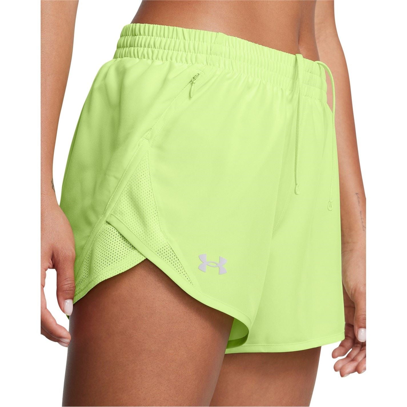 Under Armour Womens Armour Ua Fly By 3 Shorts Gym Shorts