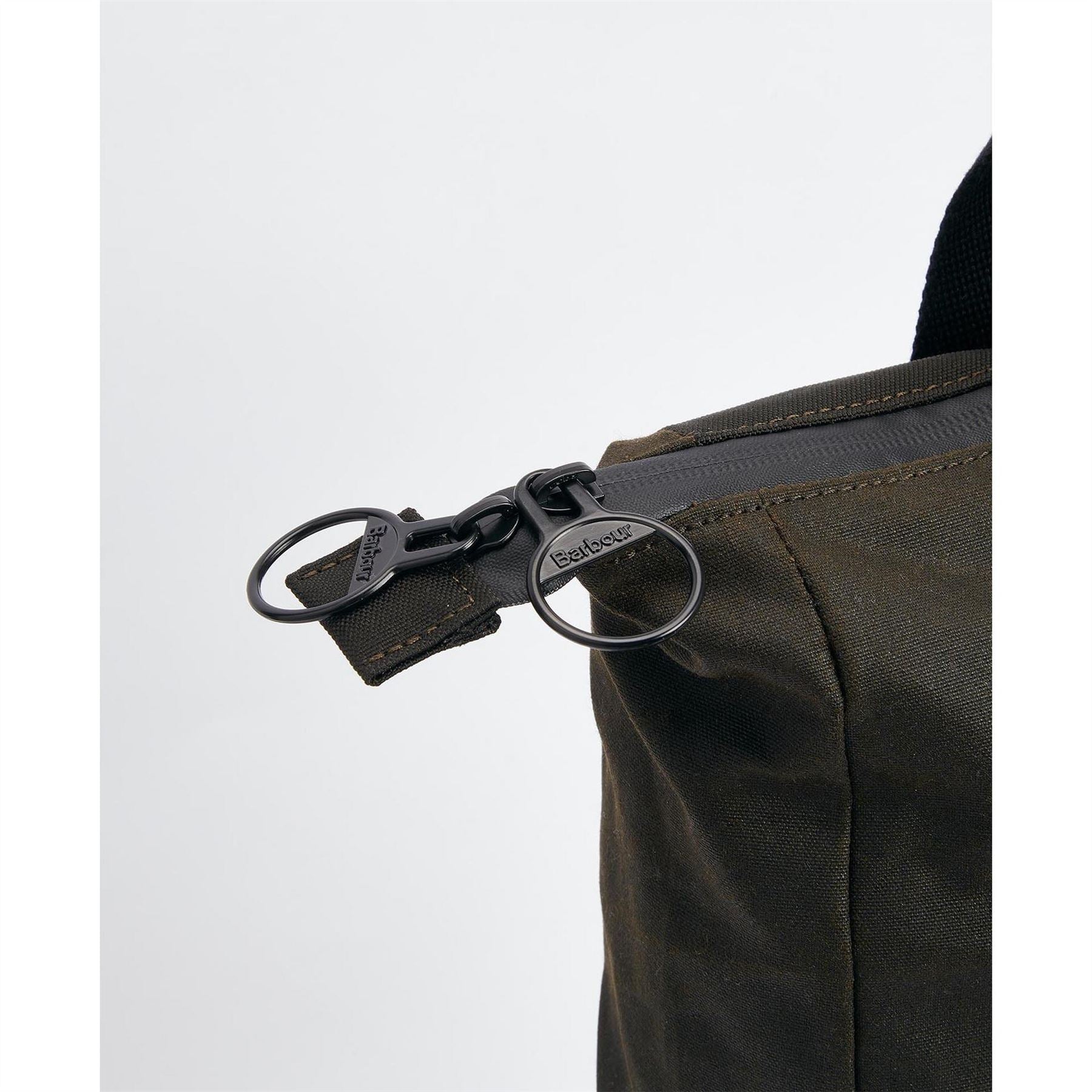 Barbour Waxed Backpack