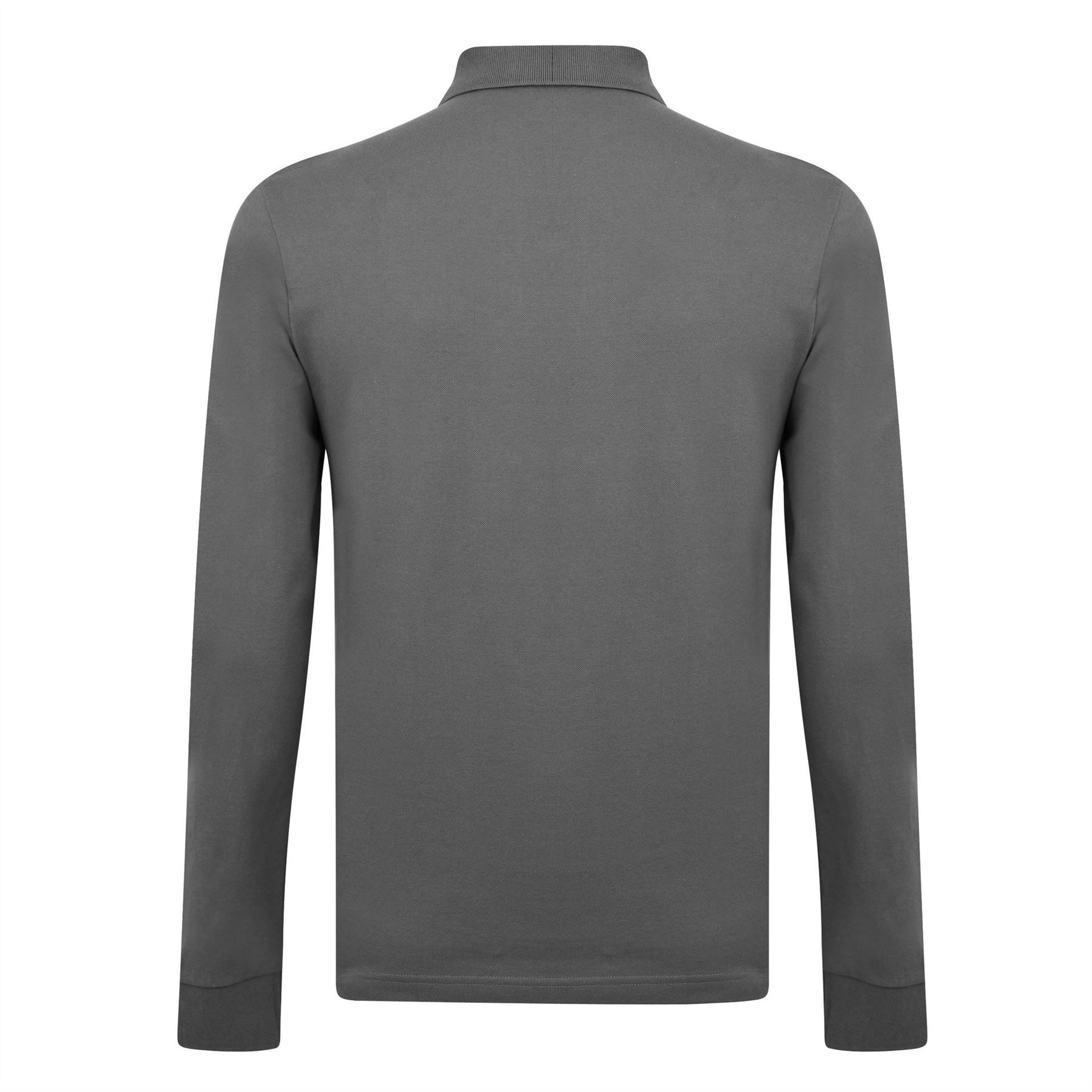 Boss BOSS ORANGE Passerby Premium Cotton Long Sleeve Polo Shirt with Logo Detail