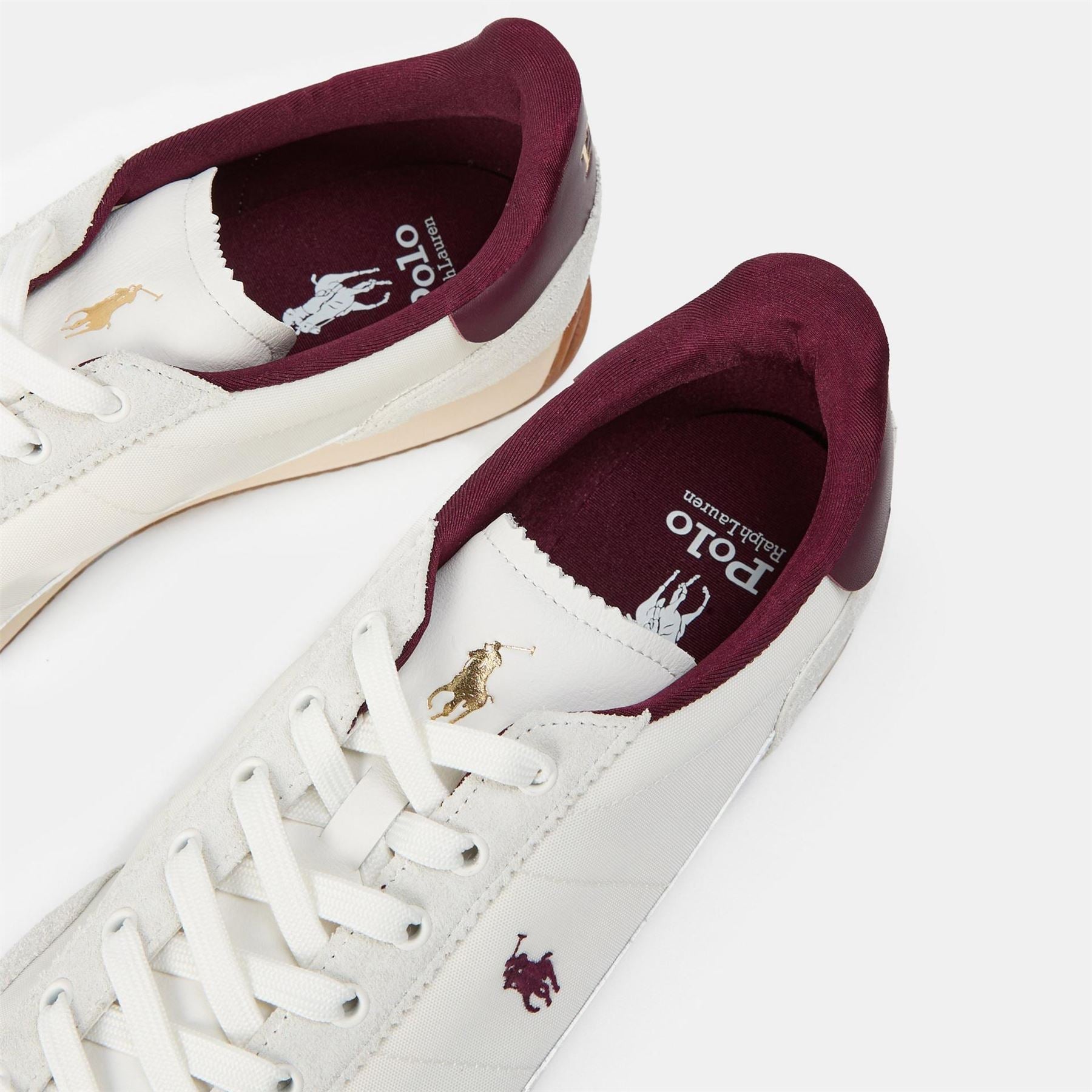 Polo Ralph Lauren Hester Low Top Round Toe Sneakers