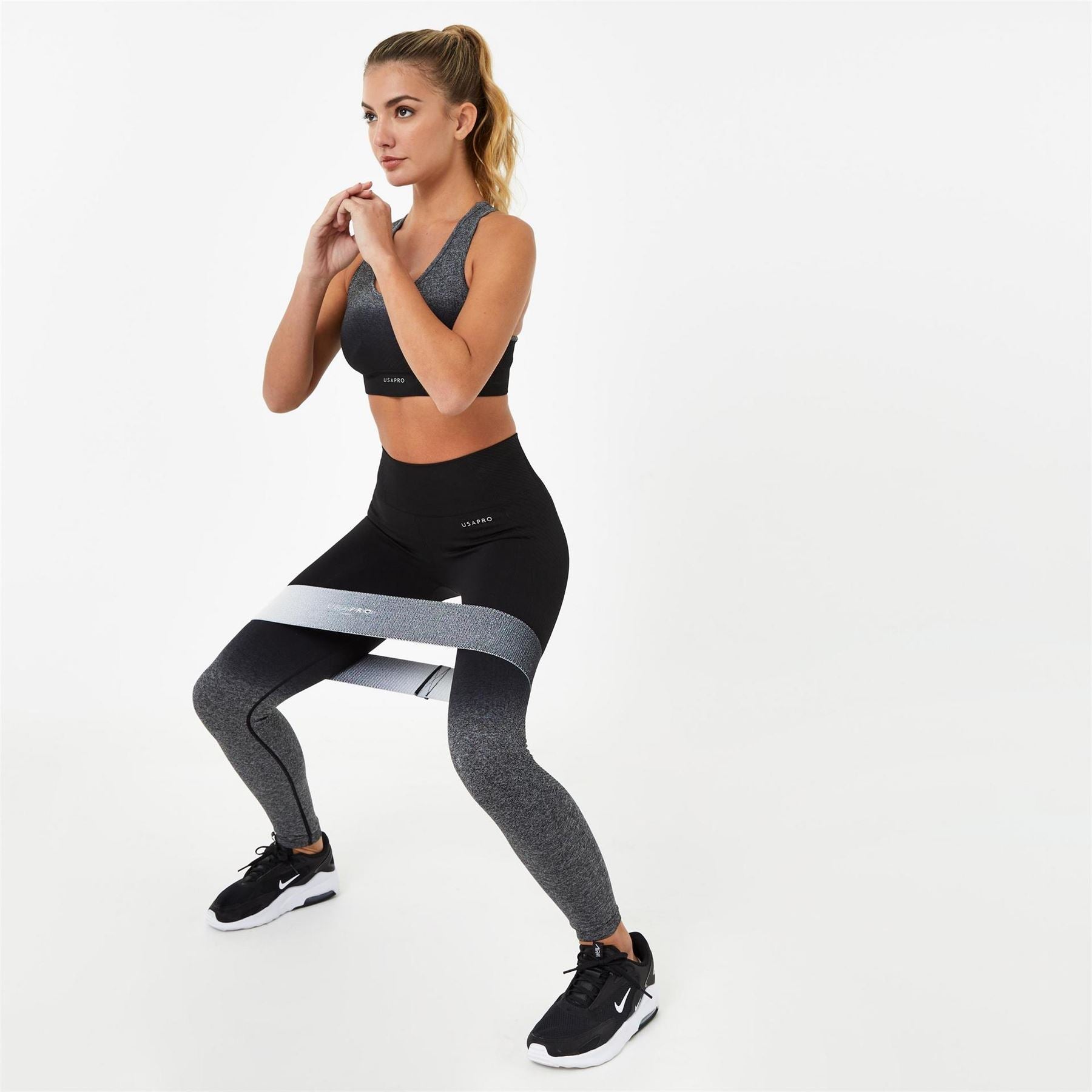 USA Pro Seamless Ombre Sports Bra