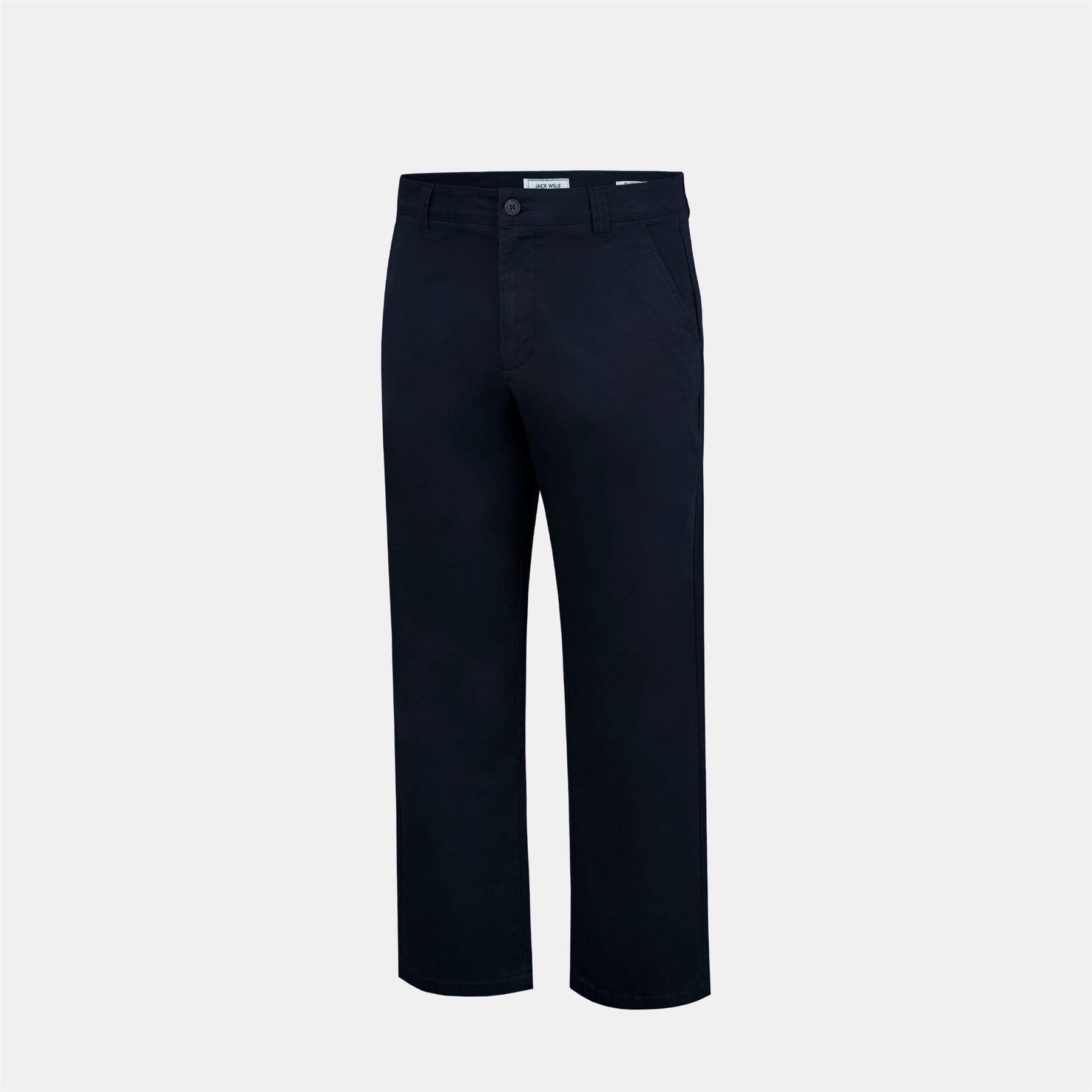 Jack Wills Relaxed Solid Patterned Chinos