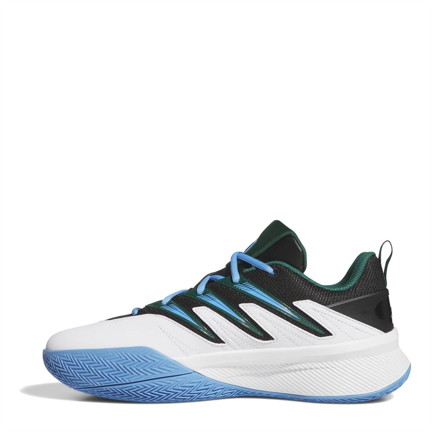adidas Dame Court 3 Low Top Lace-Up Sneakers
