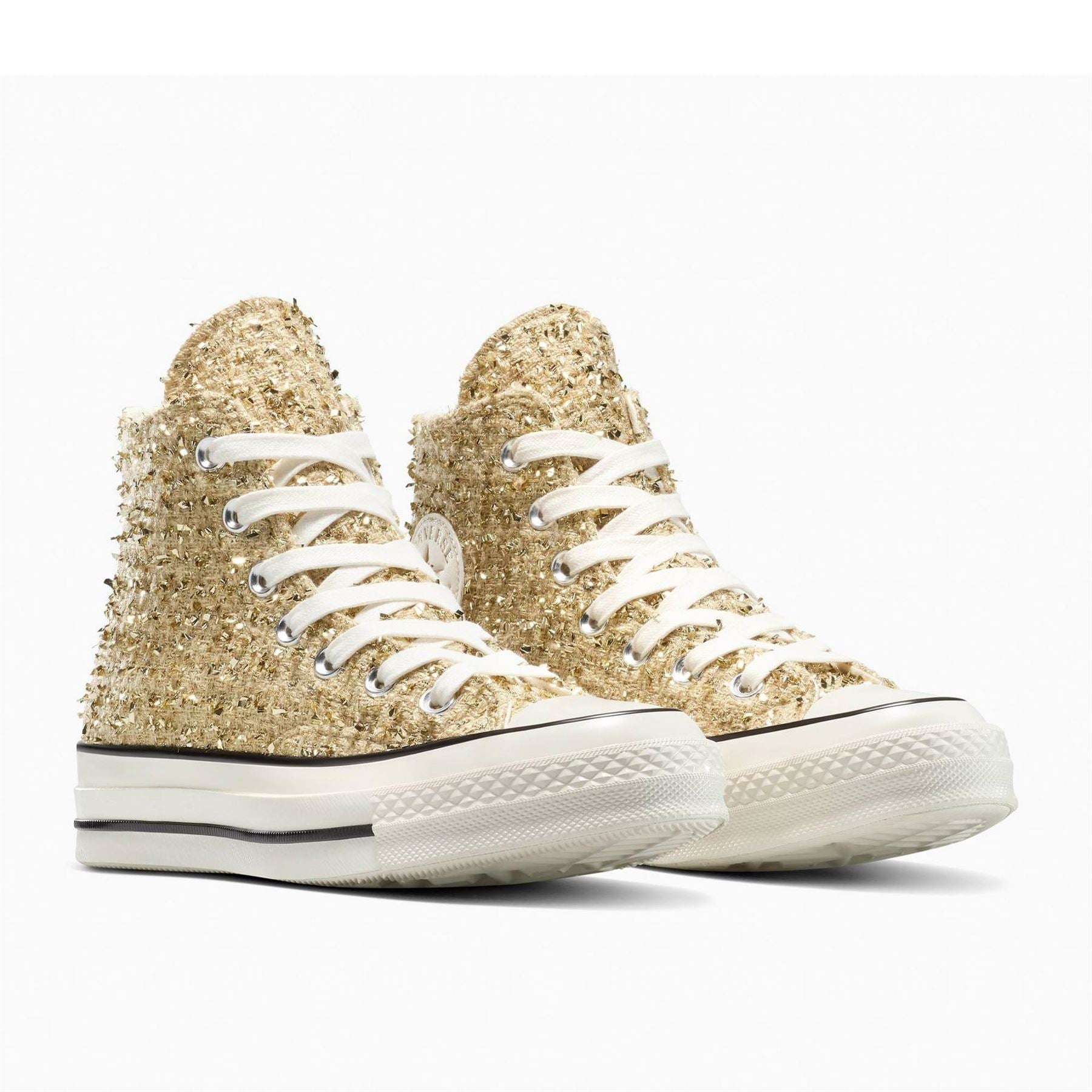 Converse Adults Chuck 70 Metallic Canvasas High Top Trainers