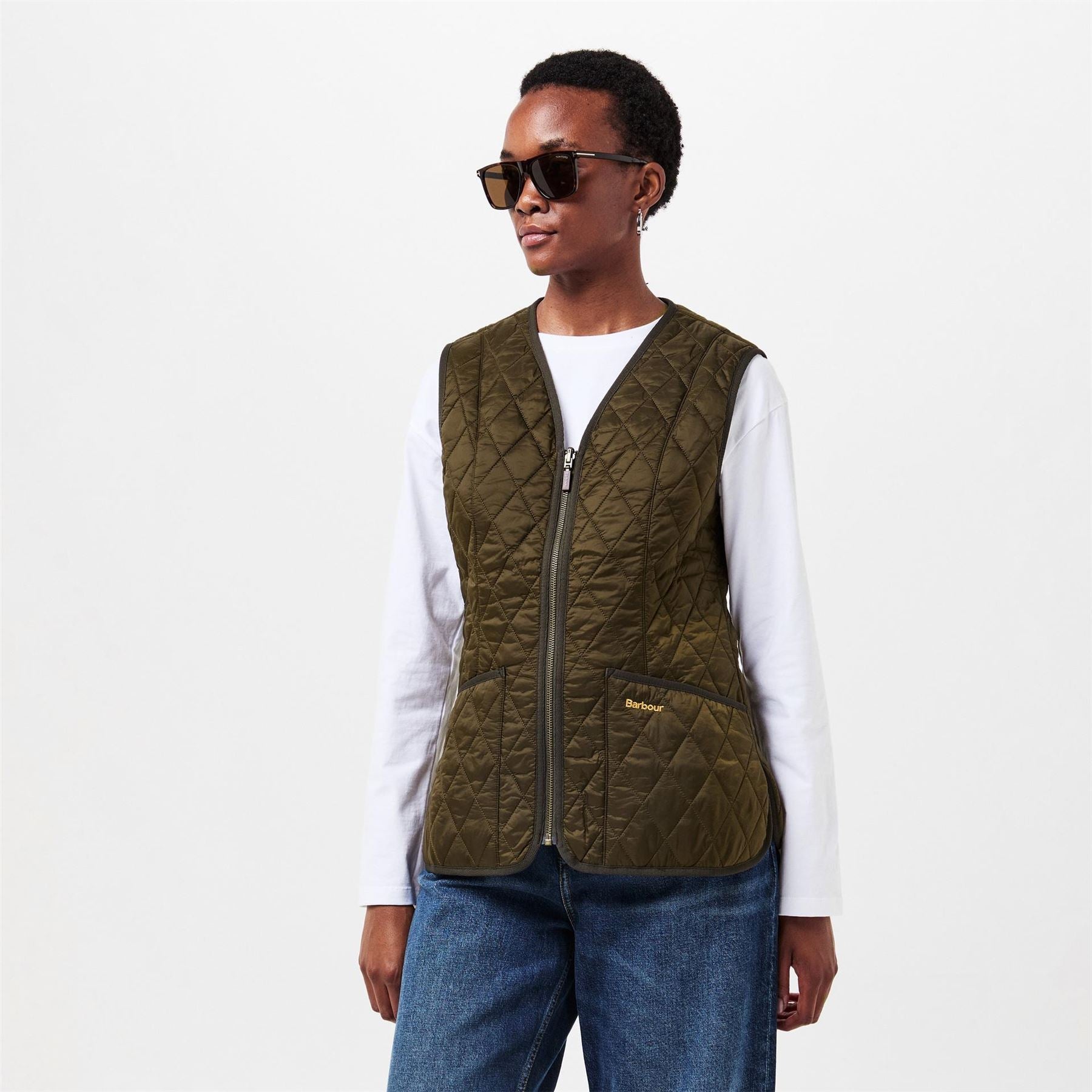 Barbour Quilted Fleece Gilet