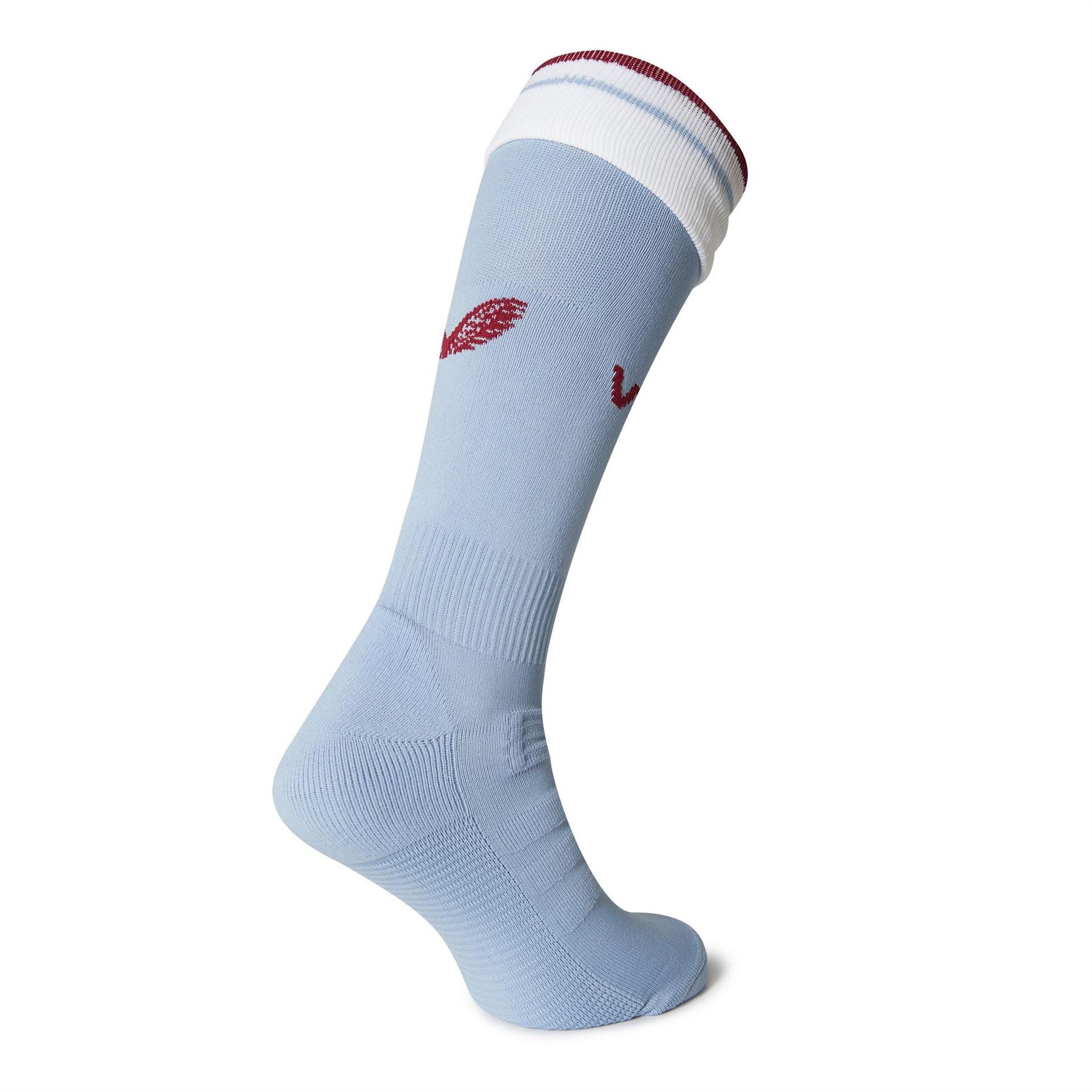 Castore Aston Villa Fc Pro Home Sock 2023 2024 Junior