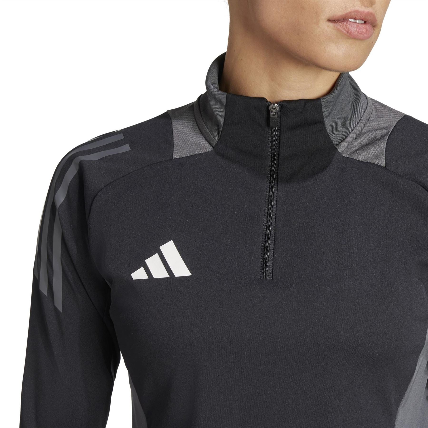 adidas Tiro24 Funnel Neck Raglan Sleeve Athletic Top