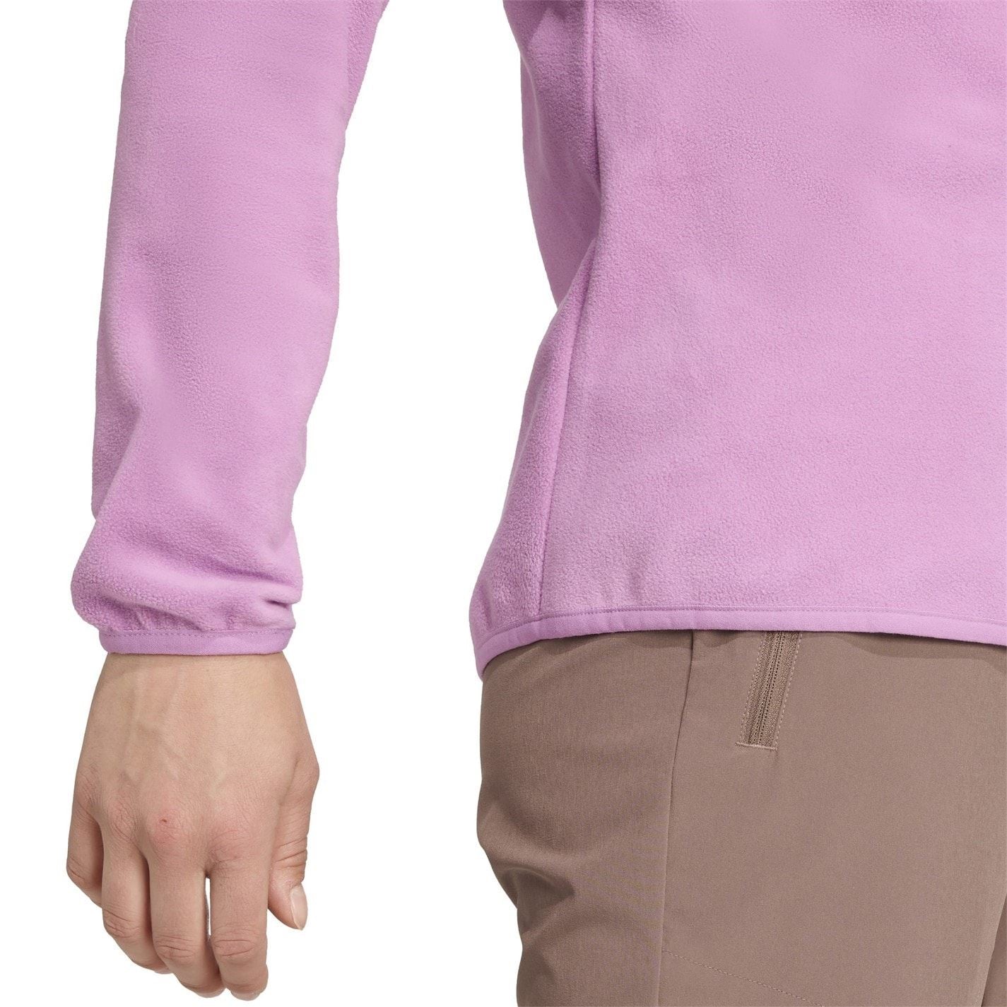 adidas Womens Multi Essentials Half Zip Fleece Jacket