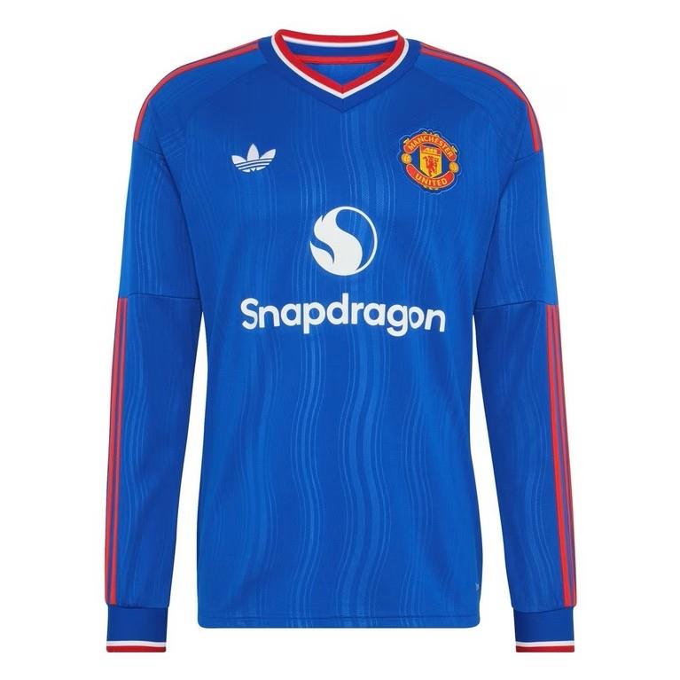 adidas Mens United Away Long Sleeved Shirt 2026 27