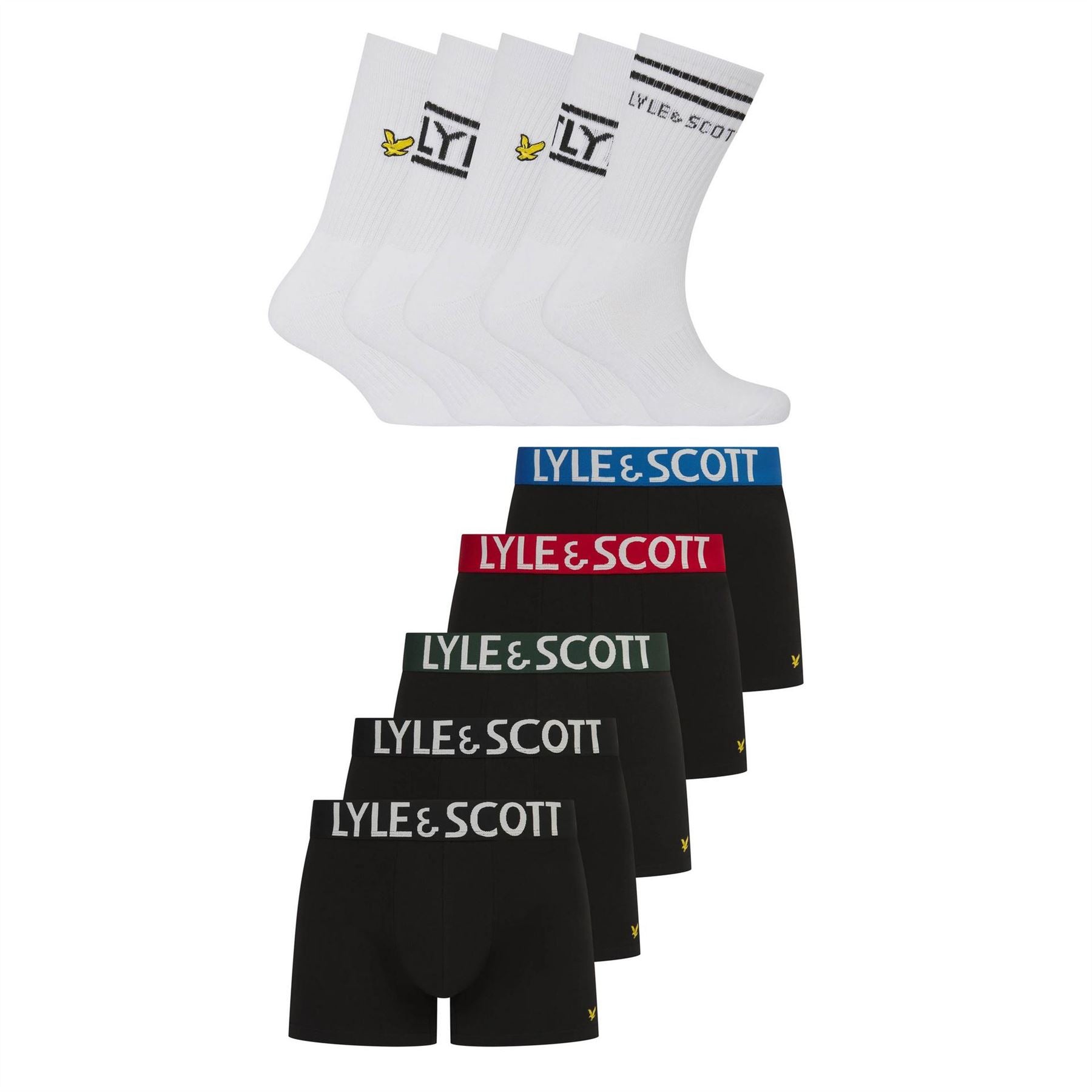 Lyle and Scott 10 Pack Underwear And Sock Gift Box