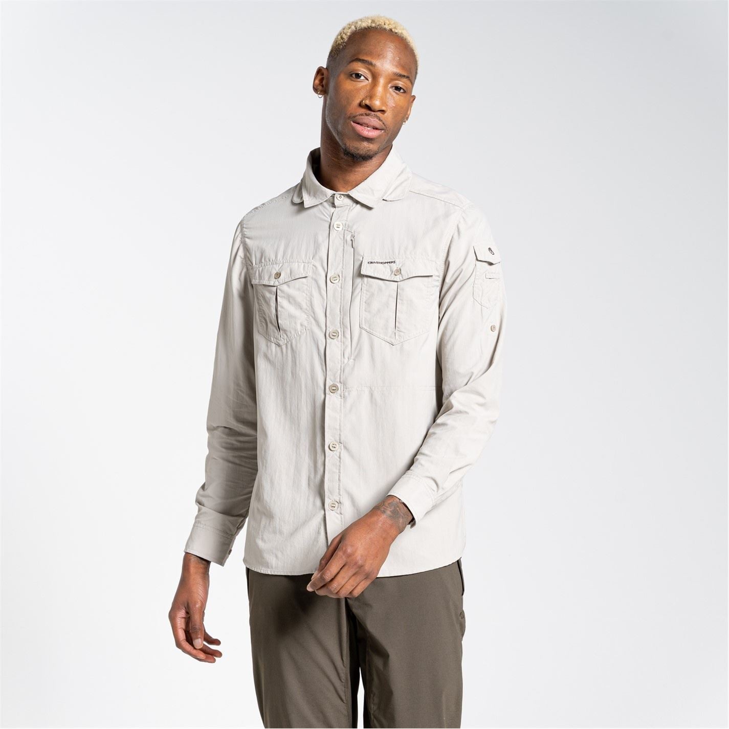 Craghoppers Regular Fit Long Sleeve Cuff Shirt
