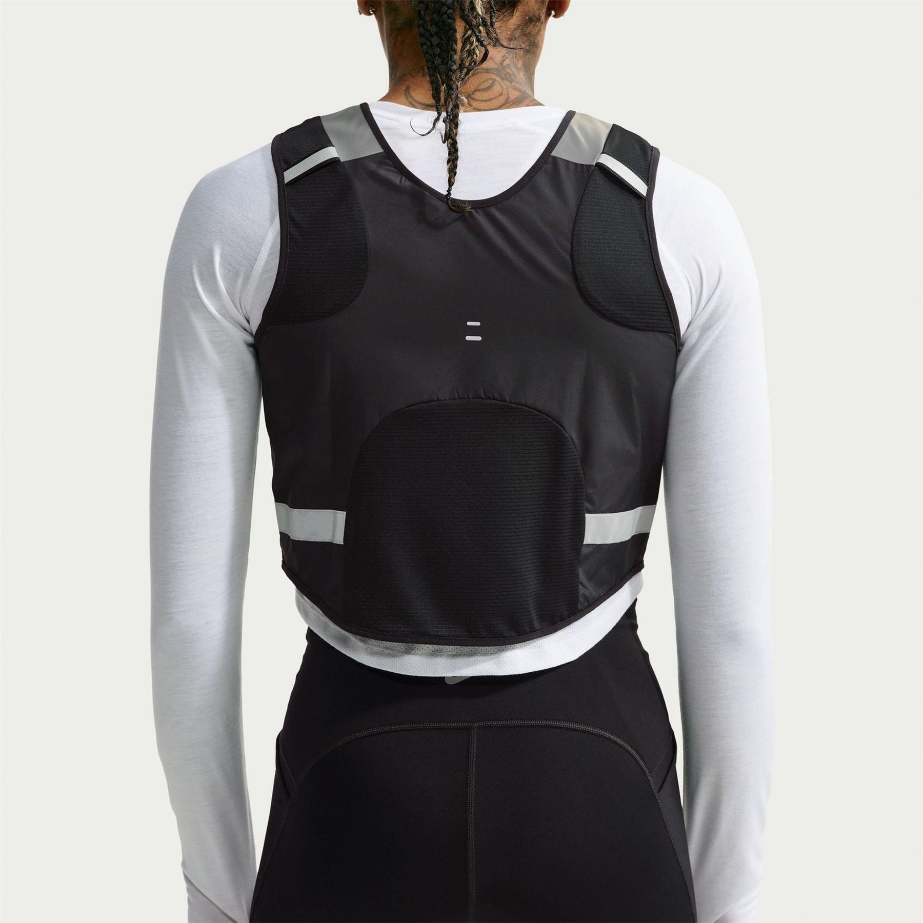 Nike Tempo Flash Dri Fit Reflective Full Zip Slim Fit Running Vest