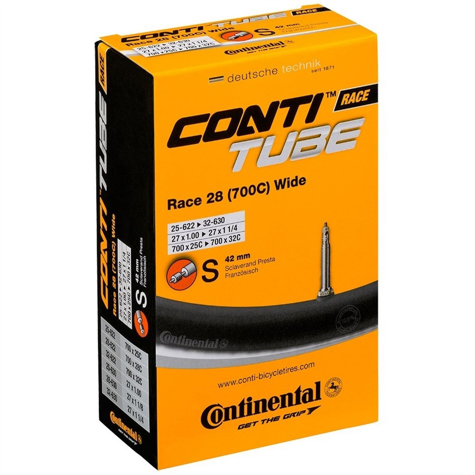 Continental 32 Valve Inner Tubes