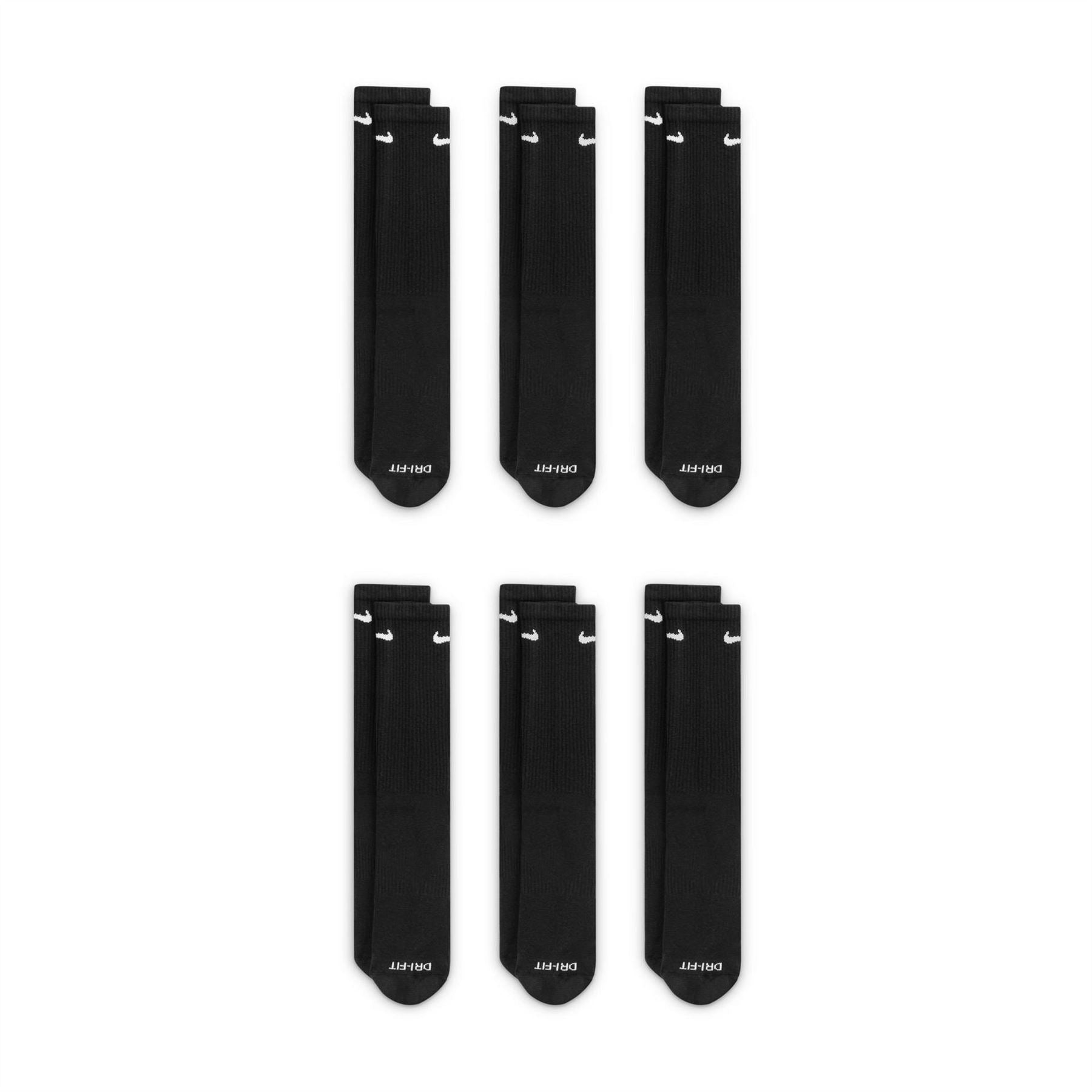 Nike Everyday Plus Cushioned Training Crew Socks (6 Pairs)