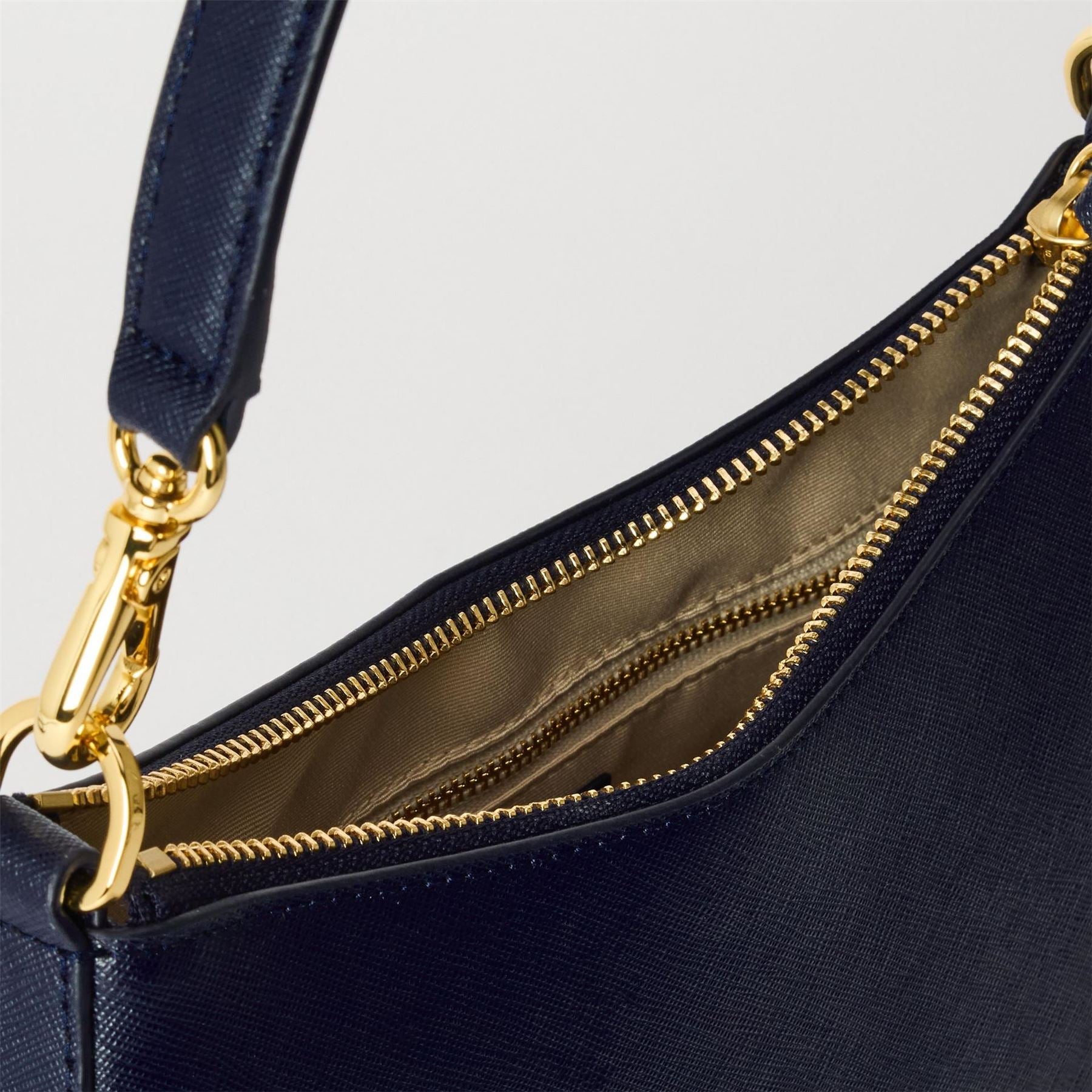 Lauren by Ralph Lauren Danni Leather Shoulder Bag