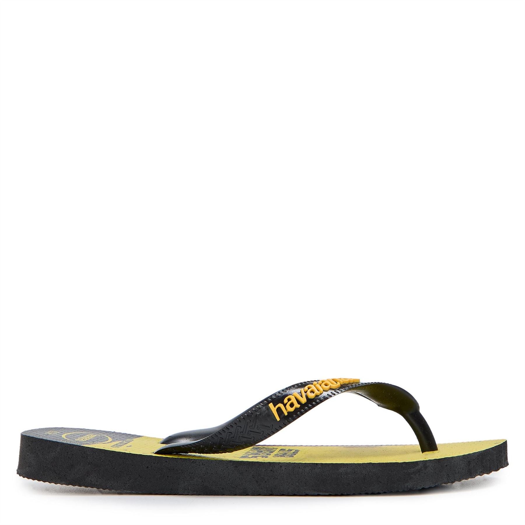 Havaianas Star Wars Black Pop Yellow Flip Flops