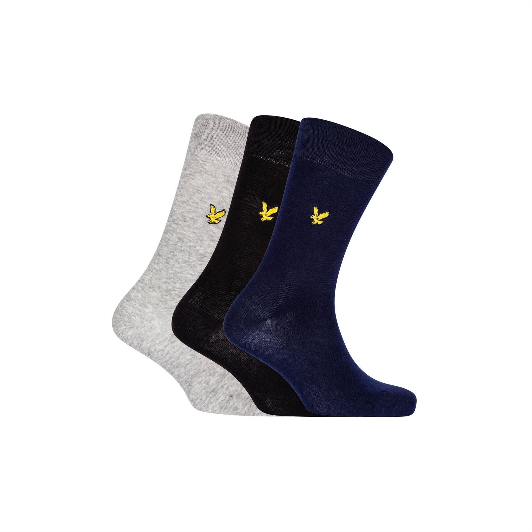 Lyle and Scott 3 Pack Basic Crew Socks