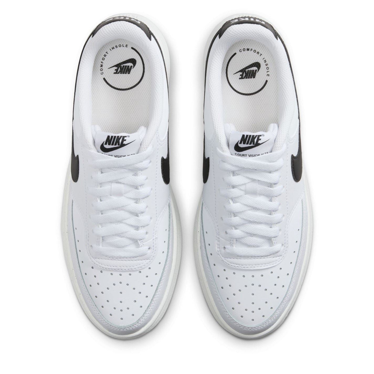 Nike Womens Court Vision Alta Leather Trainers