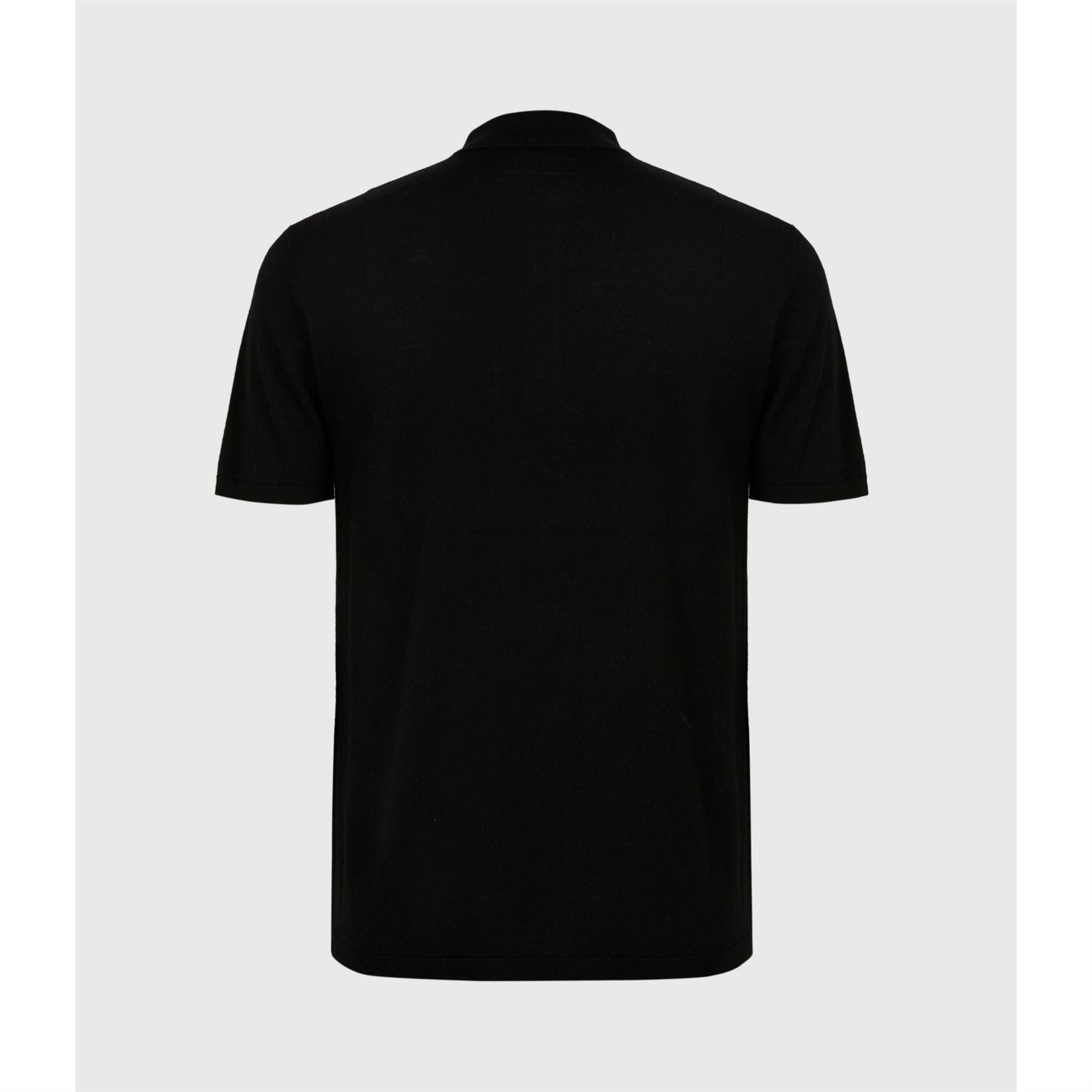 AllSaints Merino Short Sleeve Polo